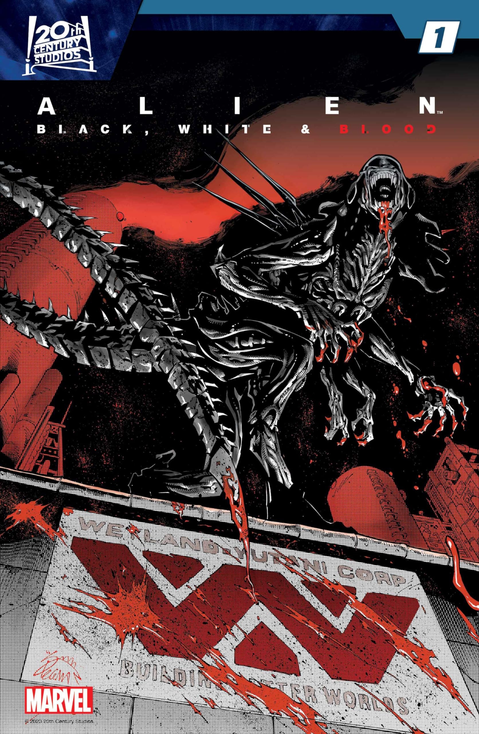 Alien: Black, White & Blood Treasury Edition #[nn] cover