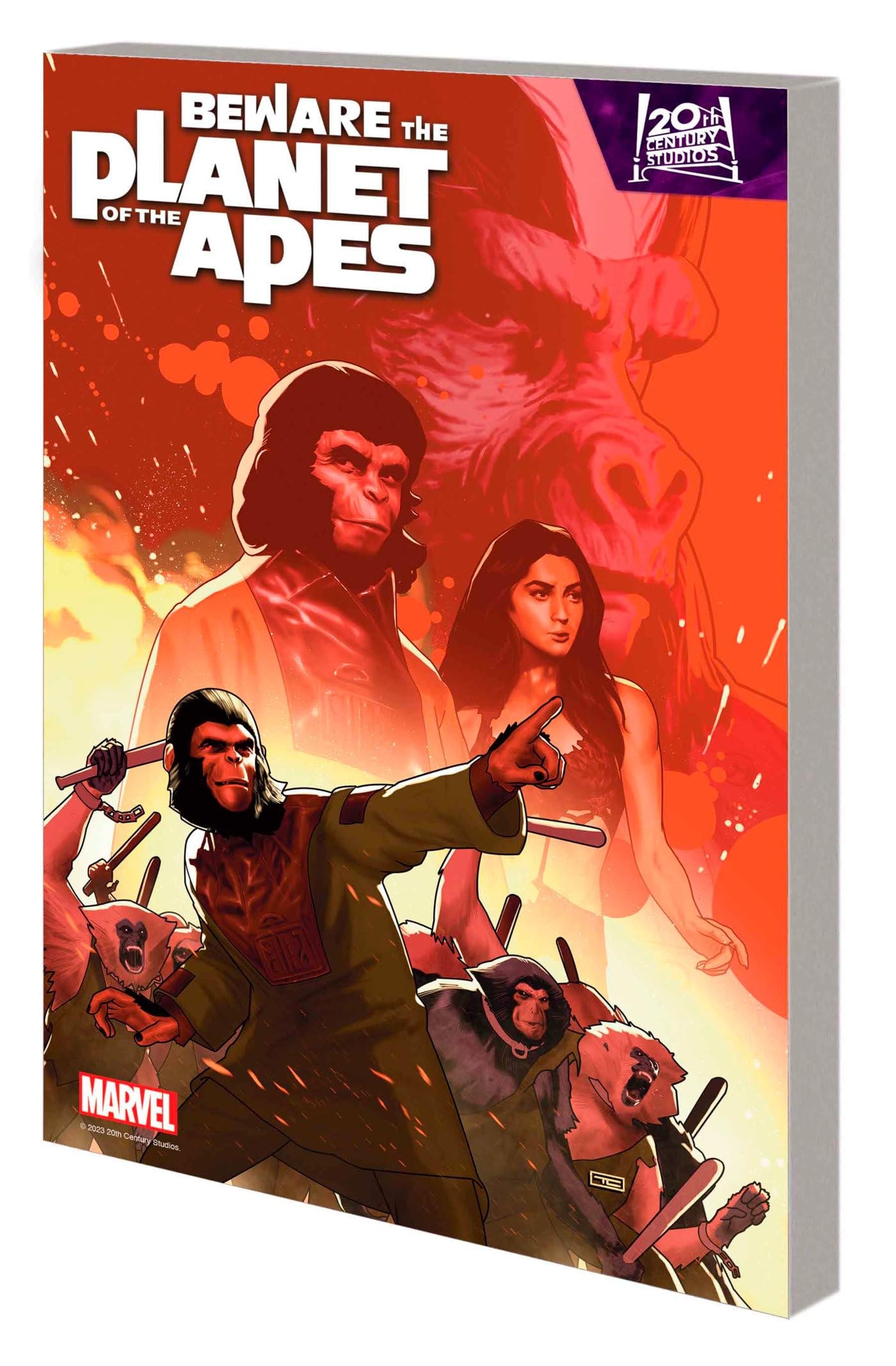 Beware the Planet of the Apes #[nn] cover