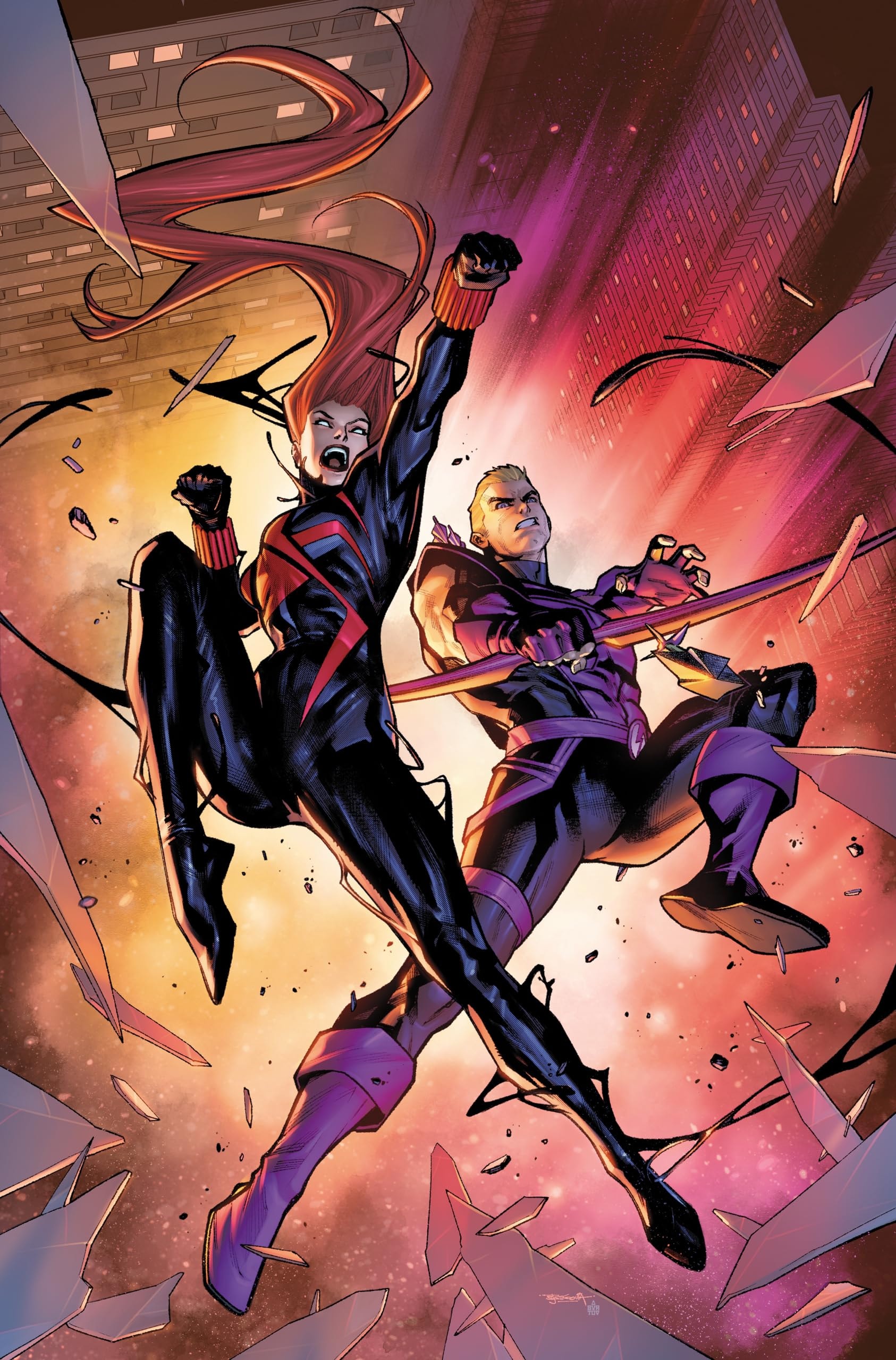 Black Widow & Hawkeye: Broken Arrow #[nn] cover