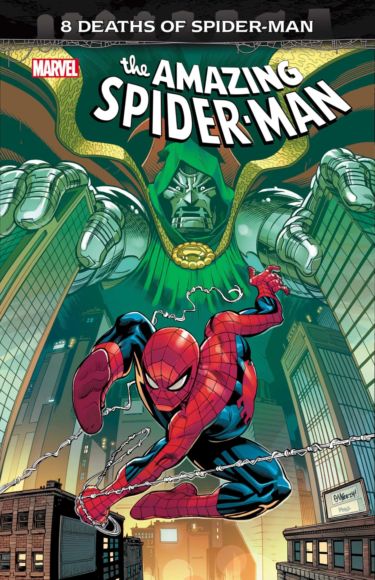 Amazing Spider-Man: The 8 Deaths of Spider-Man #[nn] cover