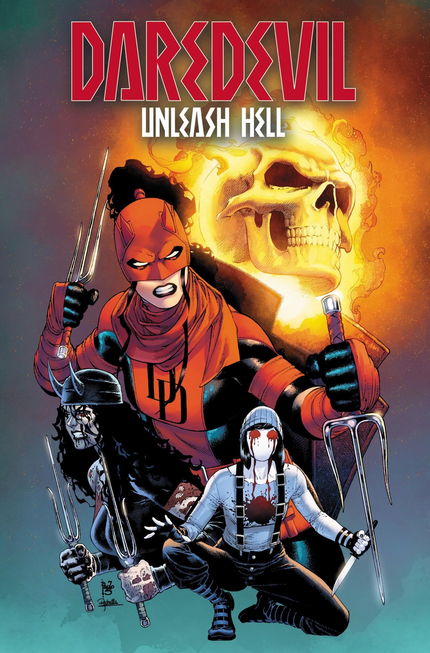 Daredevil: Unleash Hell - Red Band #[nn] cover