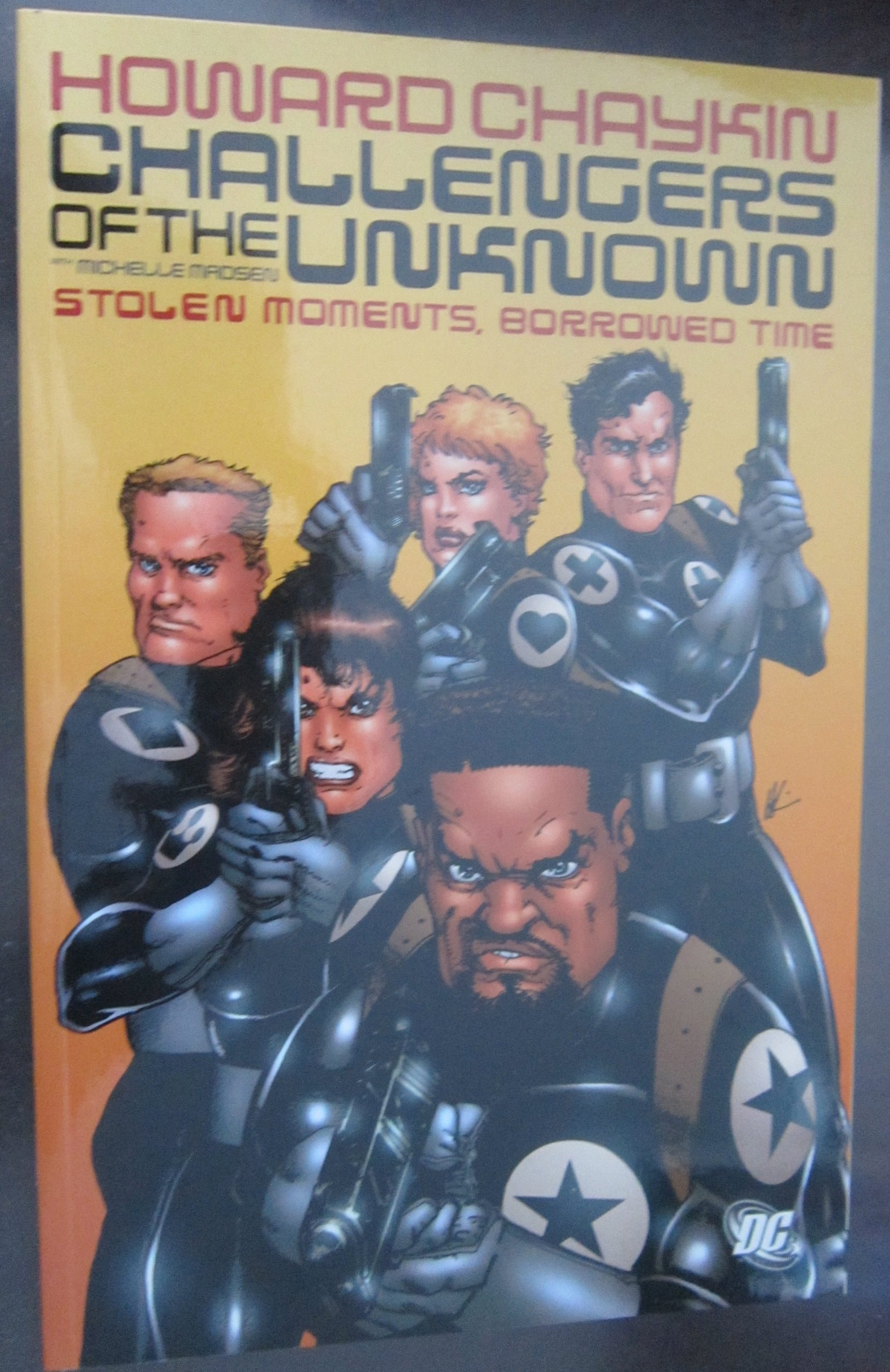 Challengers of the Unknown: Stolen Moments, Borrowed Time #[nn] cover