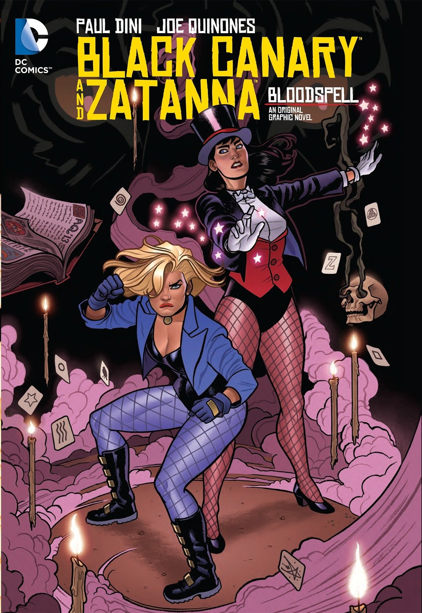 Black Canary and Zatanna: Bloodspell #[nn] cover
