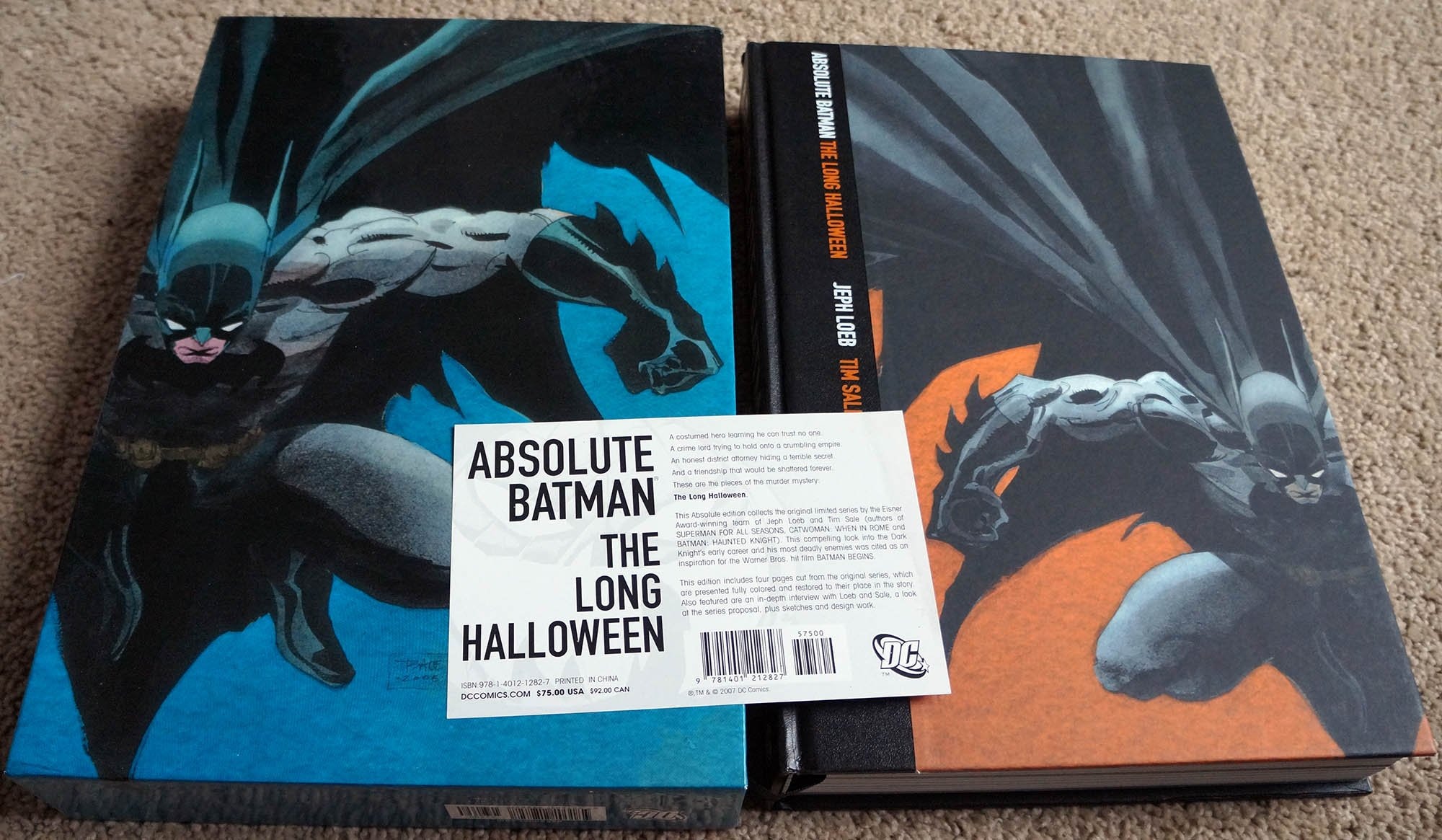 Absolute Batman: The Long Halloween #[nn] cover