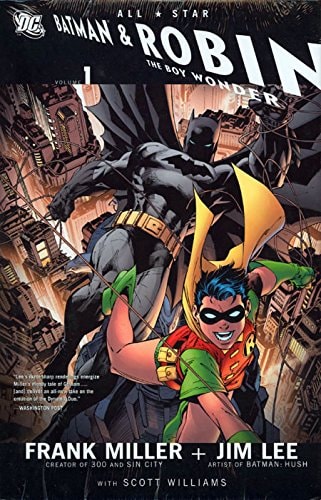 All Star Batman and Robin, the Boy Wonder #1 cover