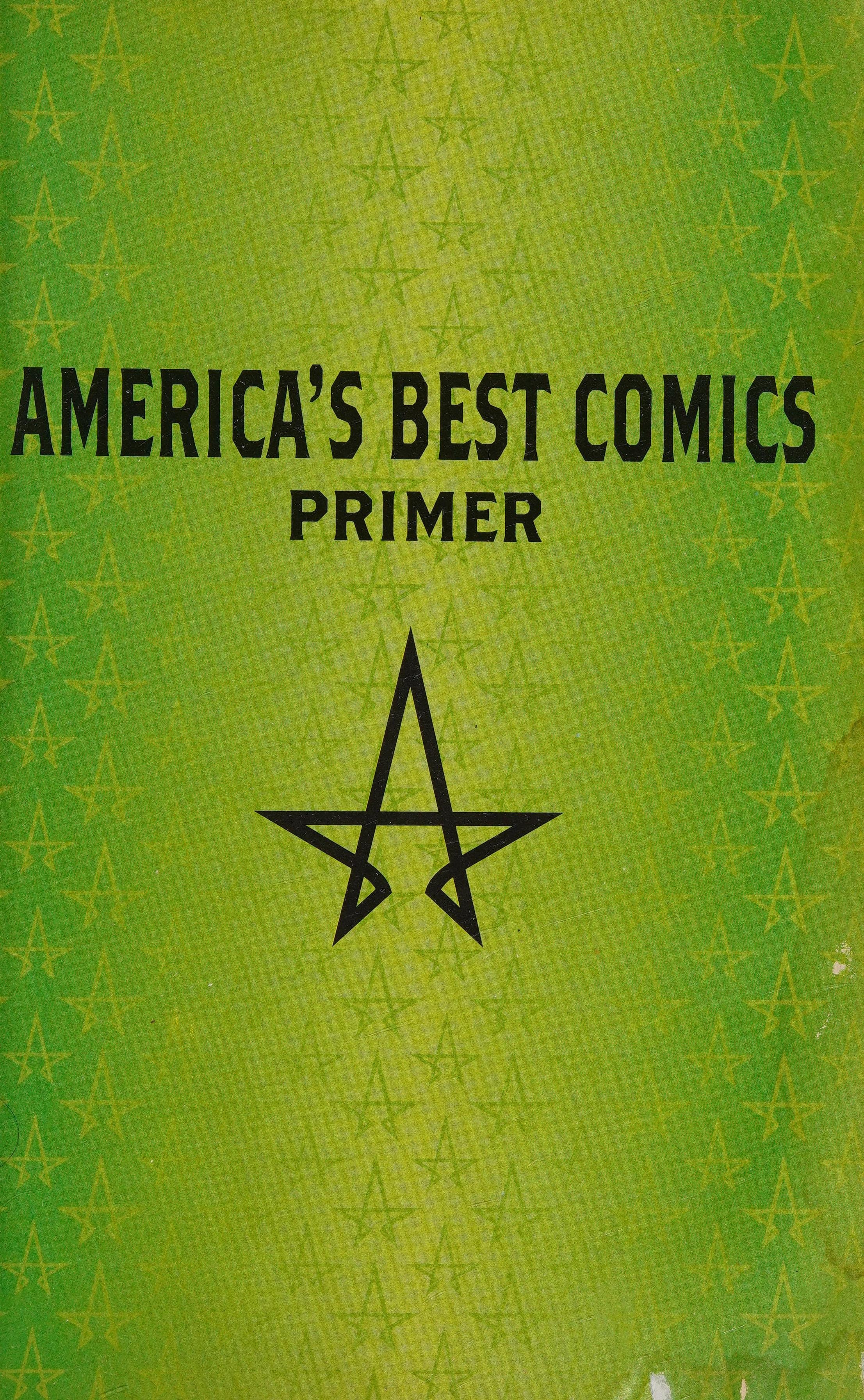 America's Best Comics Primer #[nn] cover