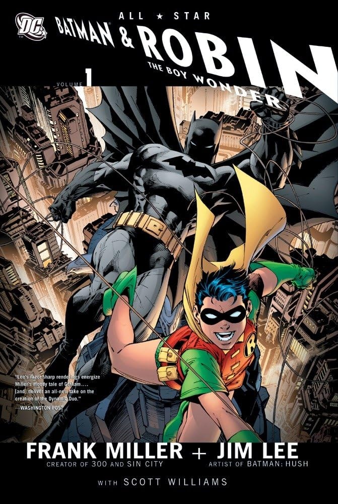 All Star Batman and Robin, the Boy Wonder #1 cover