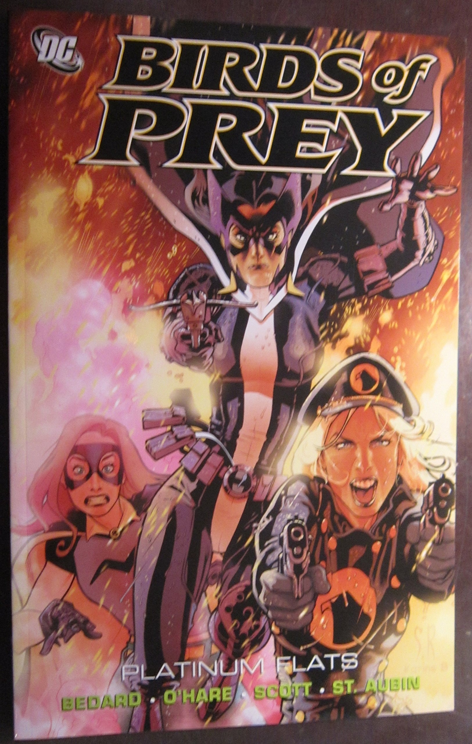 Birds of Prey: Platinum Flats #[nn] cover