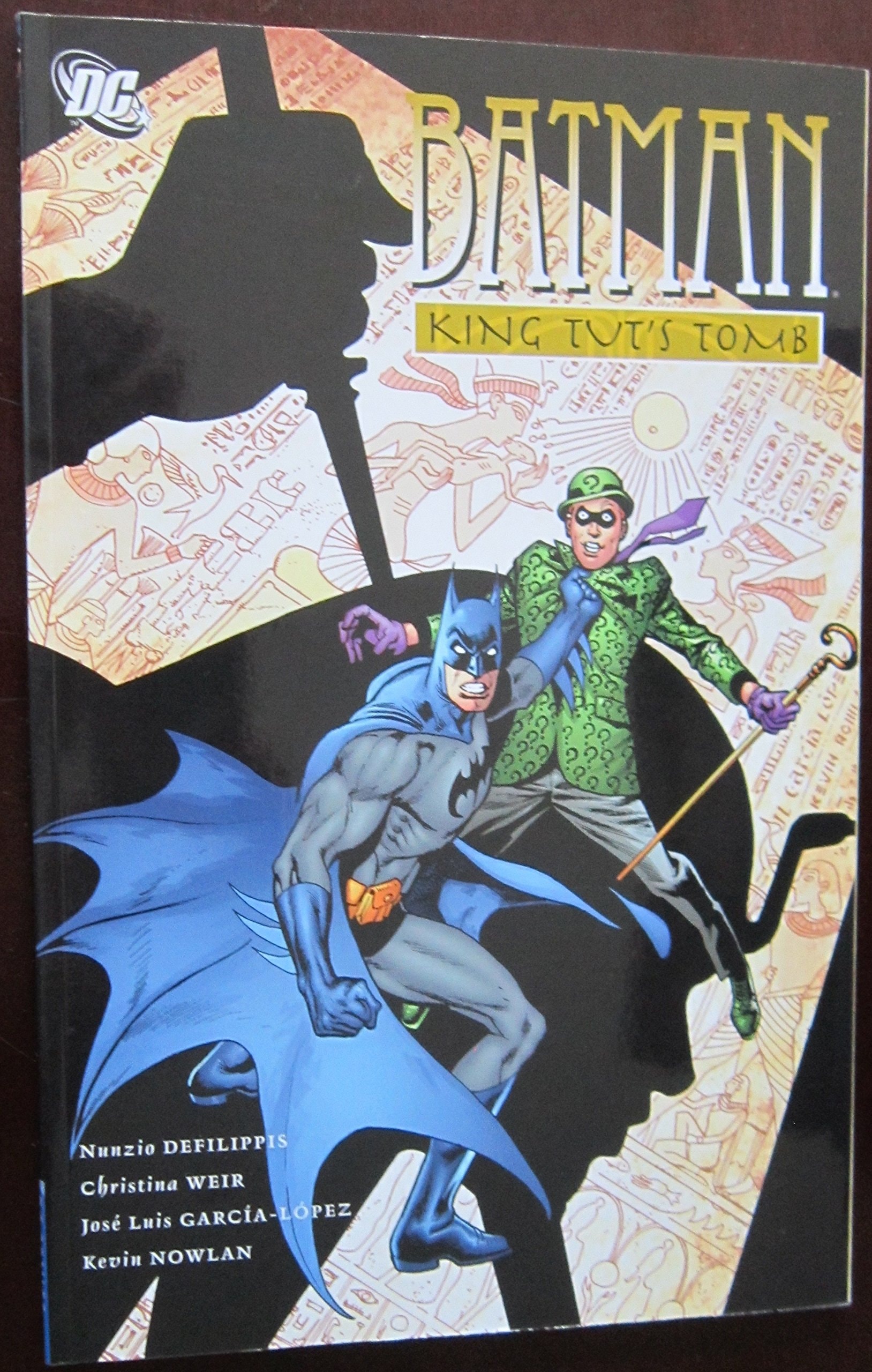 Batman: King Tut's Tomb #[nn] cover