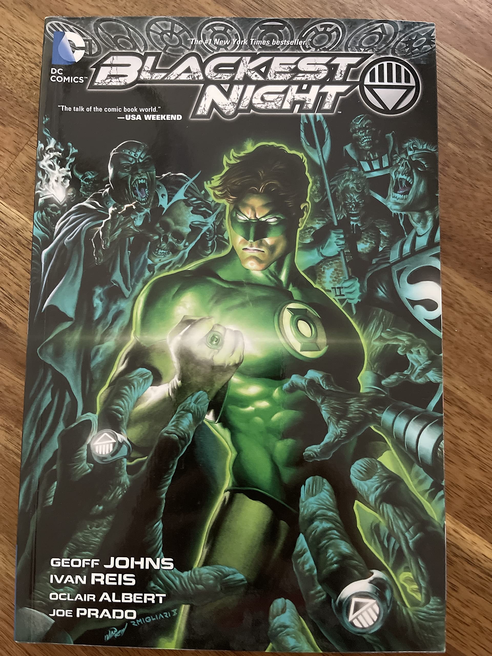 Blackest Night #[nn] cover