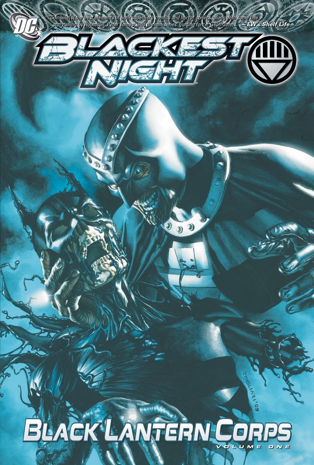 Blackest Night: Black Lantern Corps #1 cover