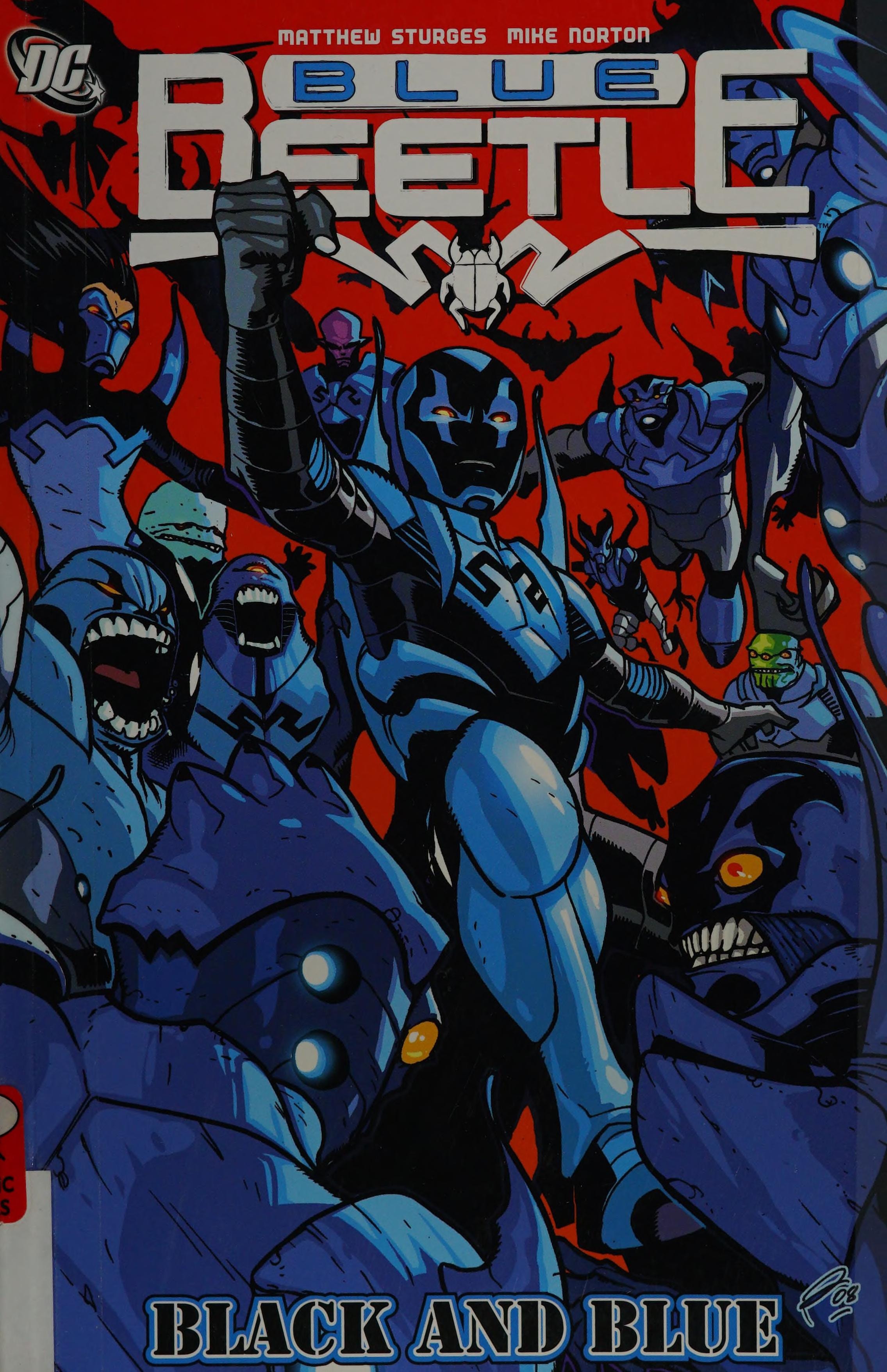 Blue Beetle: Black and Blue #[nn] cover
