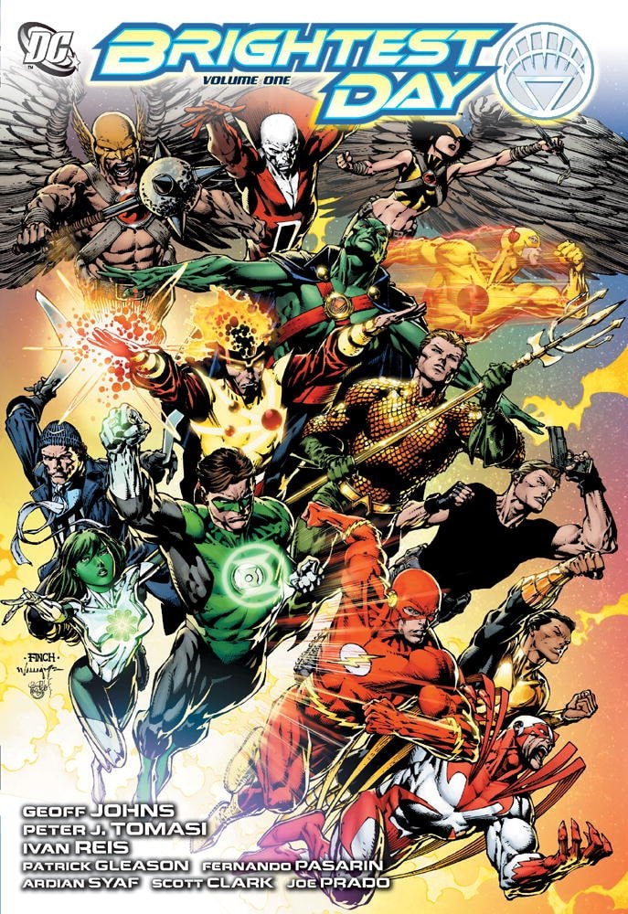 Brightest Day #1 cover
