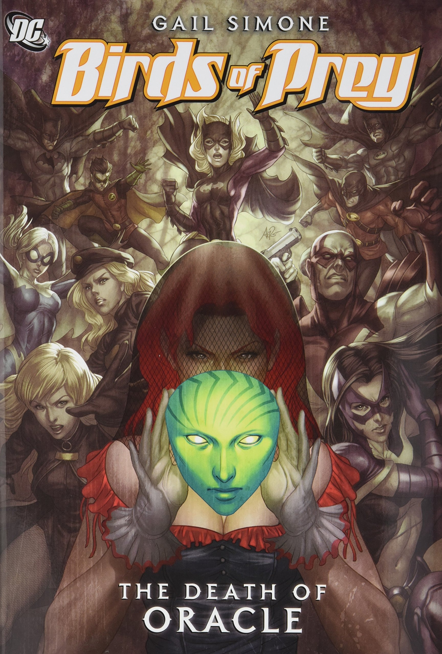 Birds of Prey: The Death of Oracle #[nn] cover