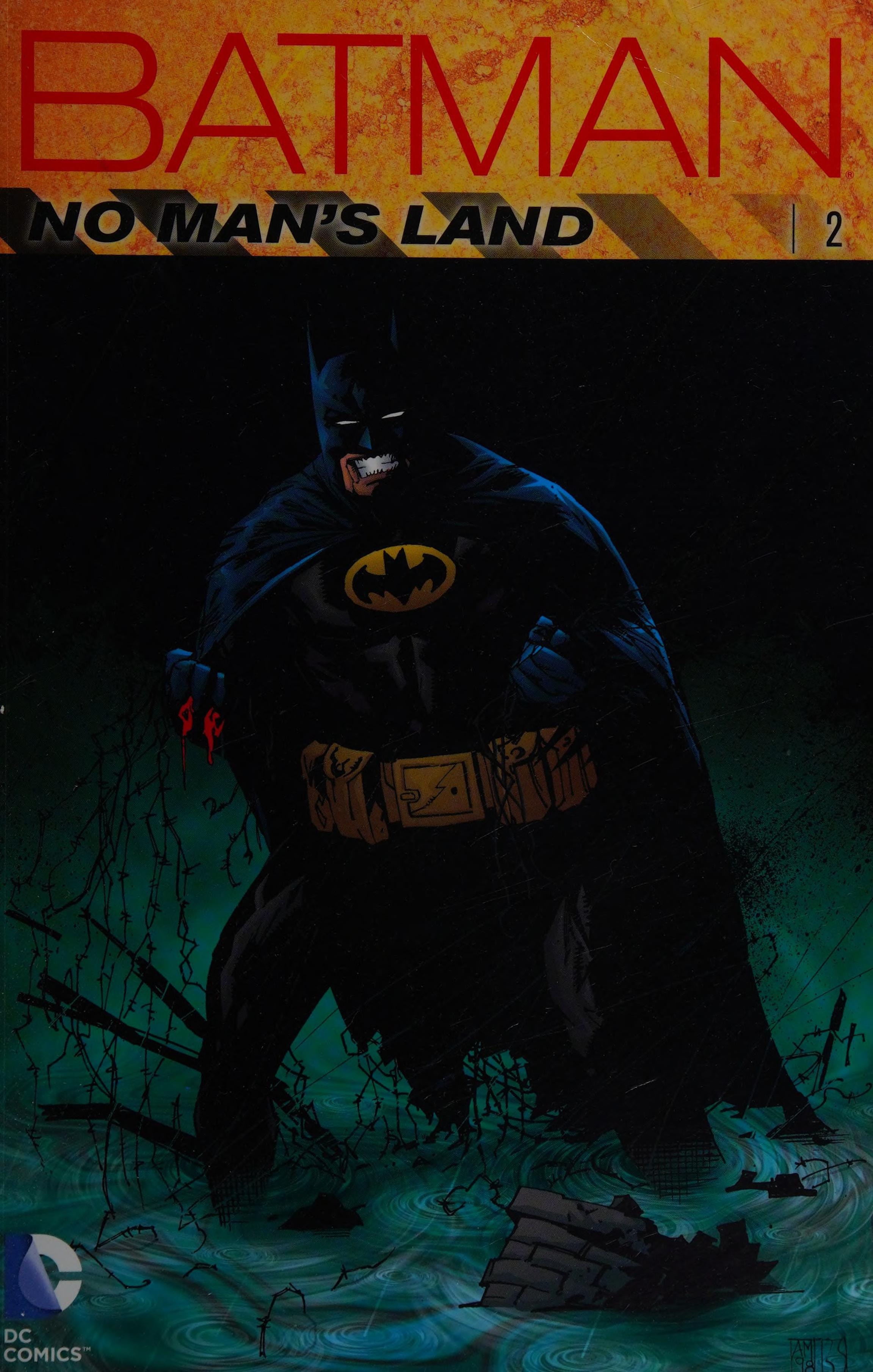 Batman: No Man's Land #2 cover