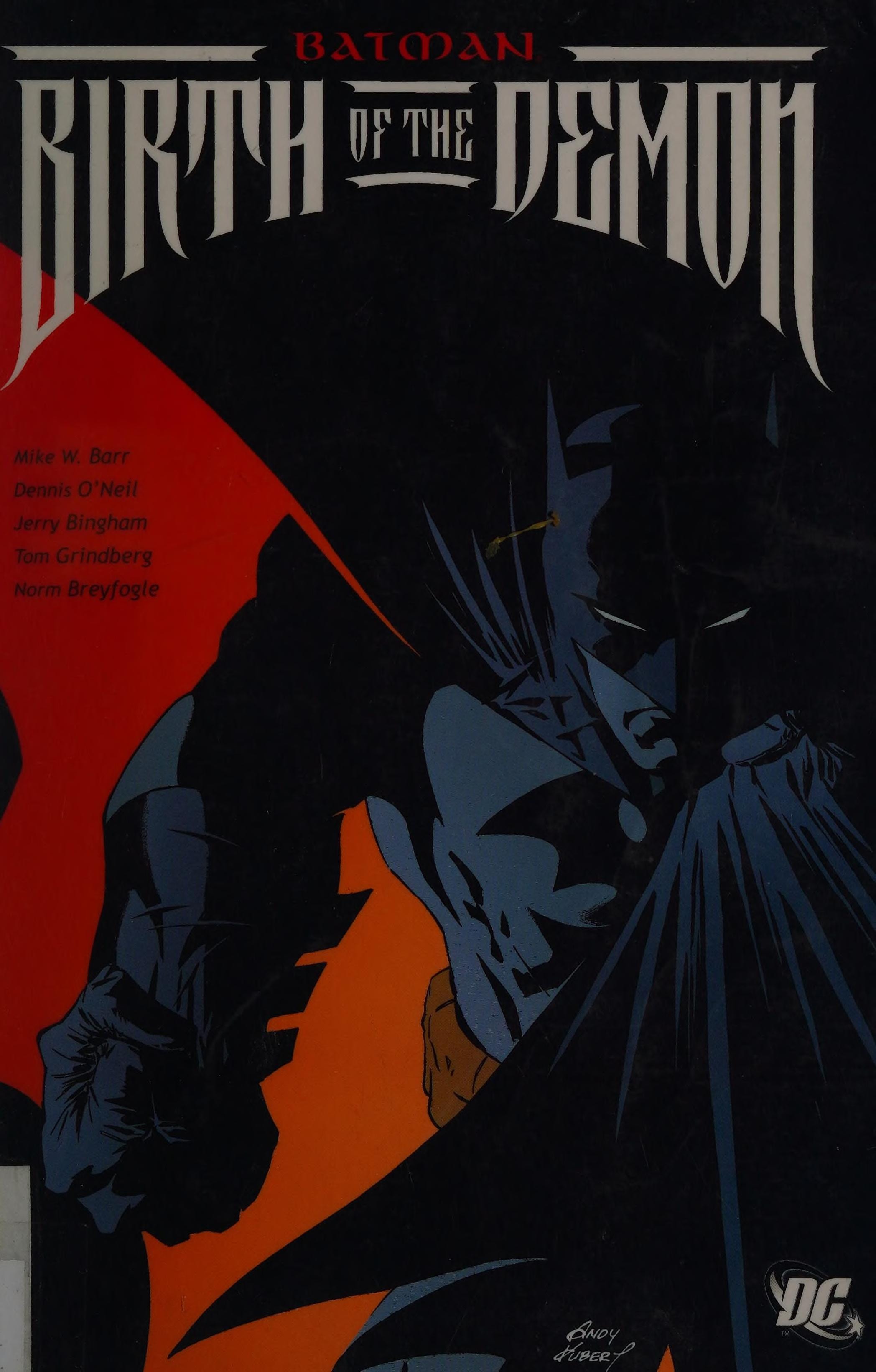 Batman: Birth of the Demon #[nn] cover