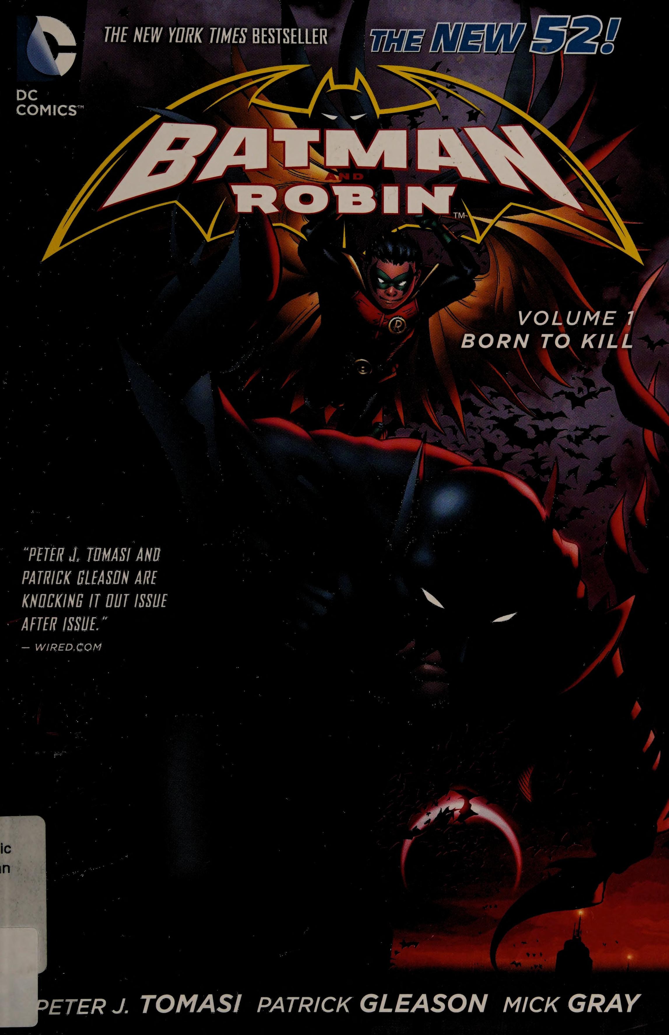Batman and Robin #1 cover