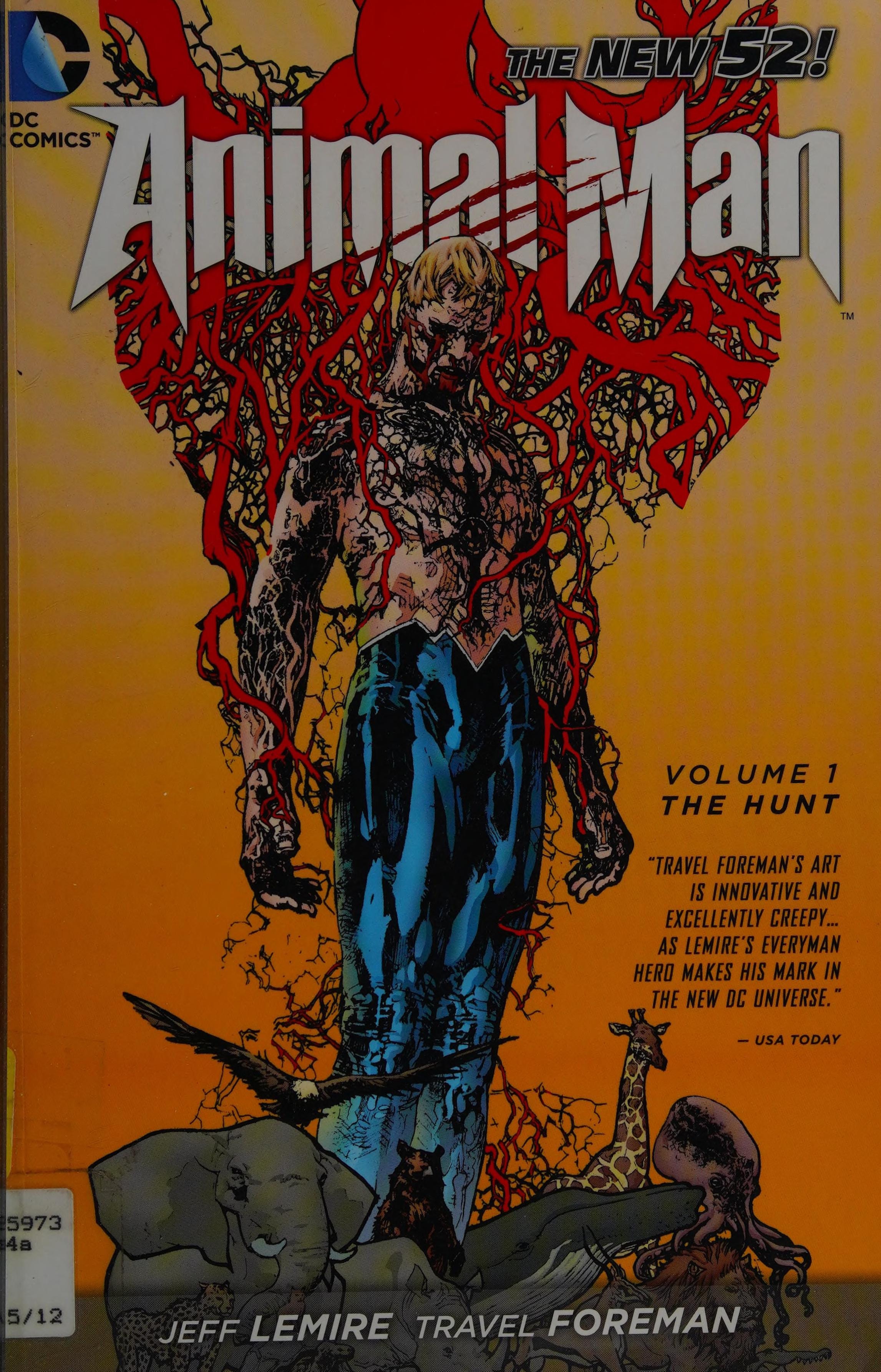 Animal Man #1 cover
