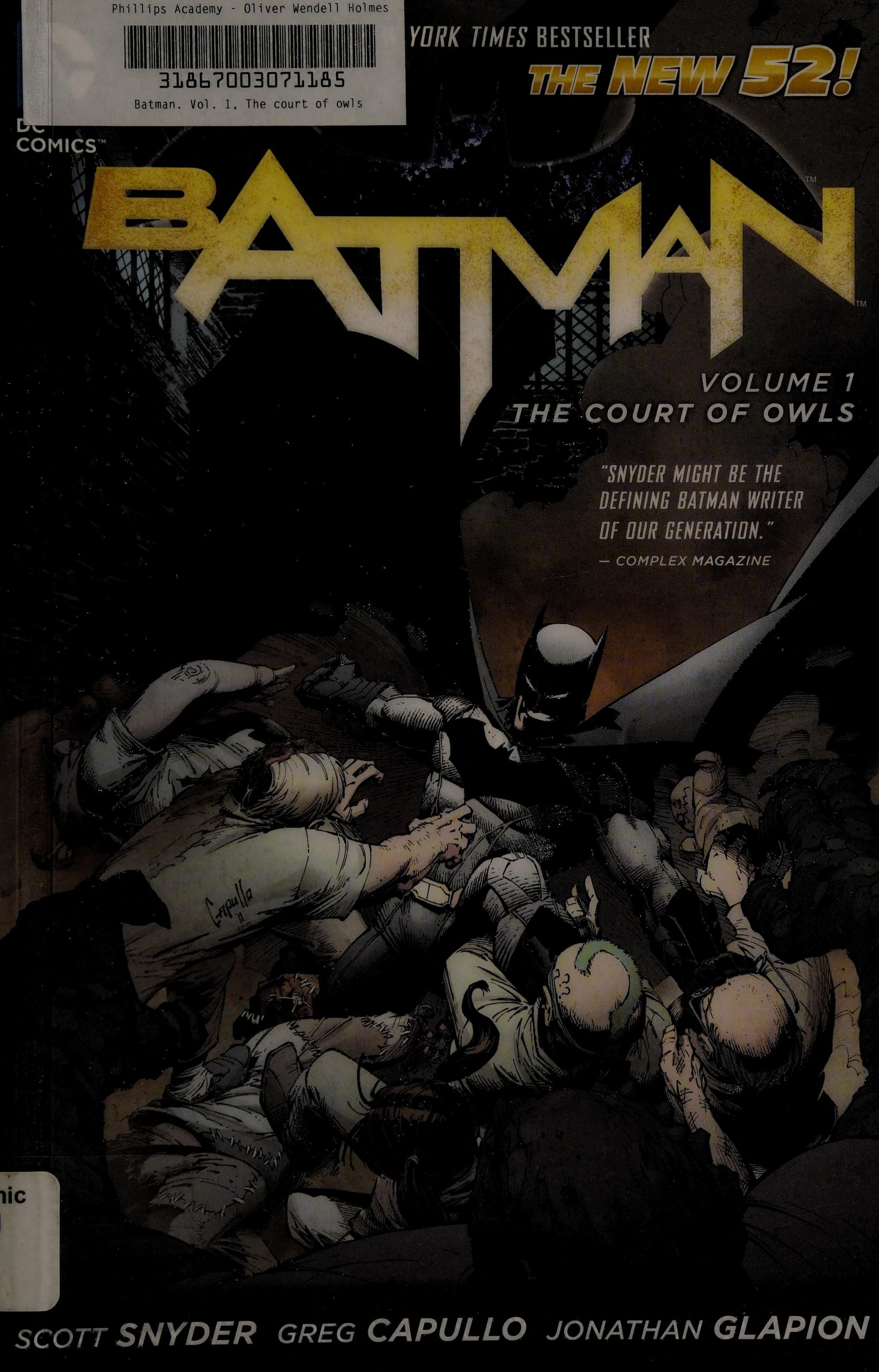 Batman #1 cover