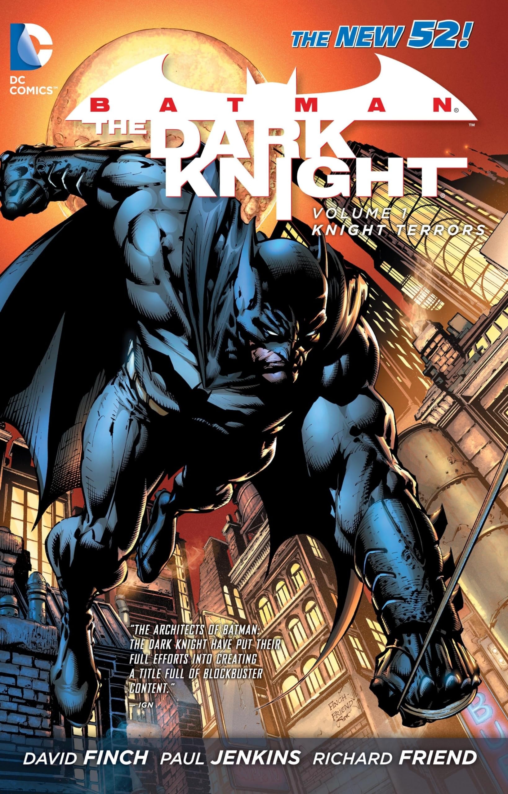 Batman: The Dark Knight #1 cover