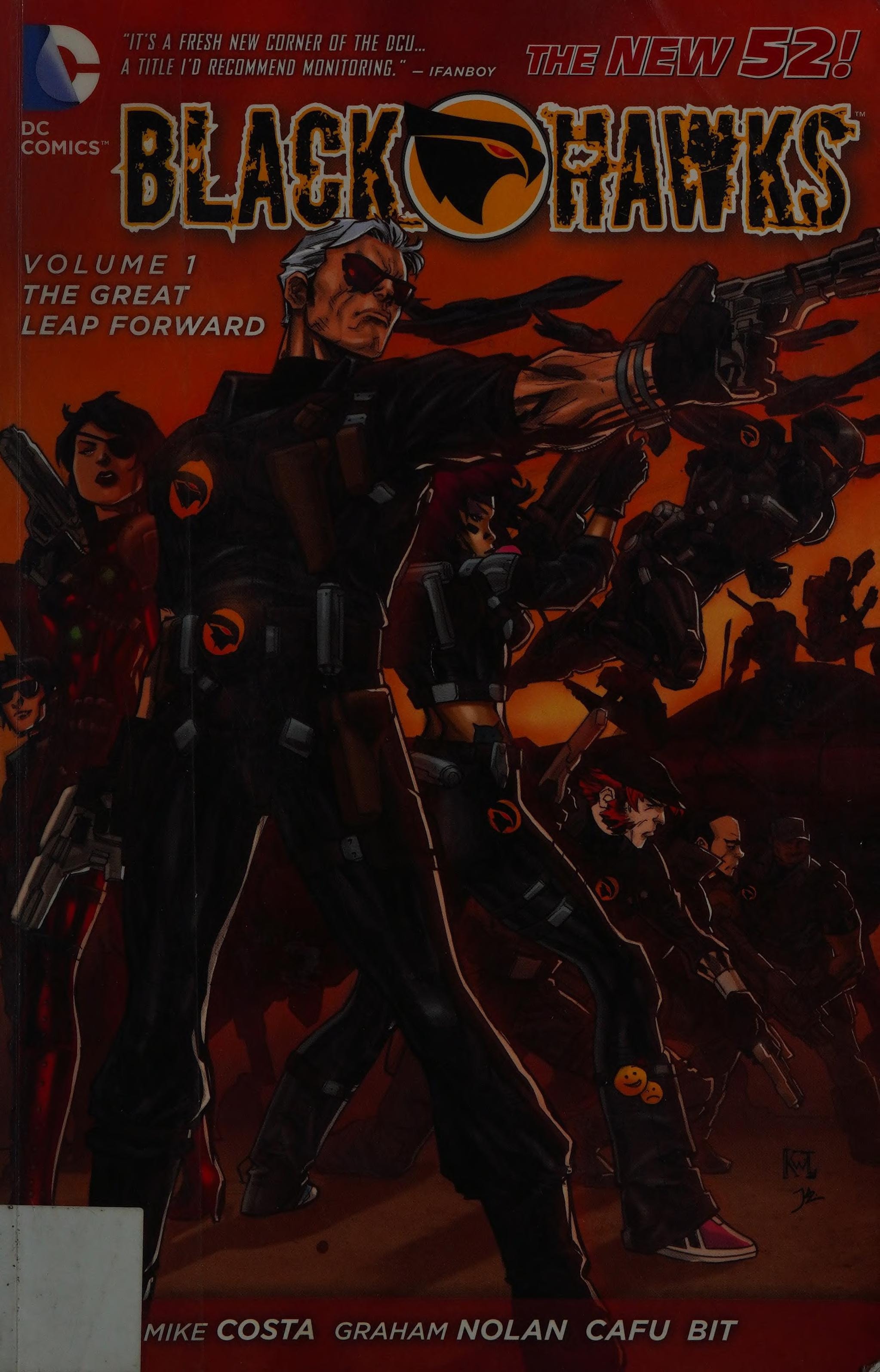 Blackhawks #1 cover