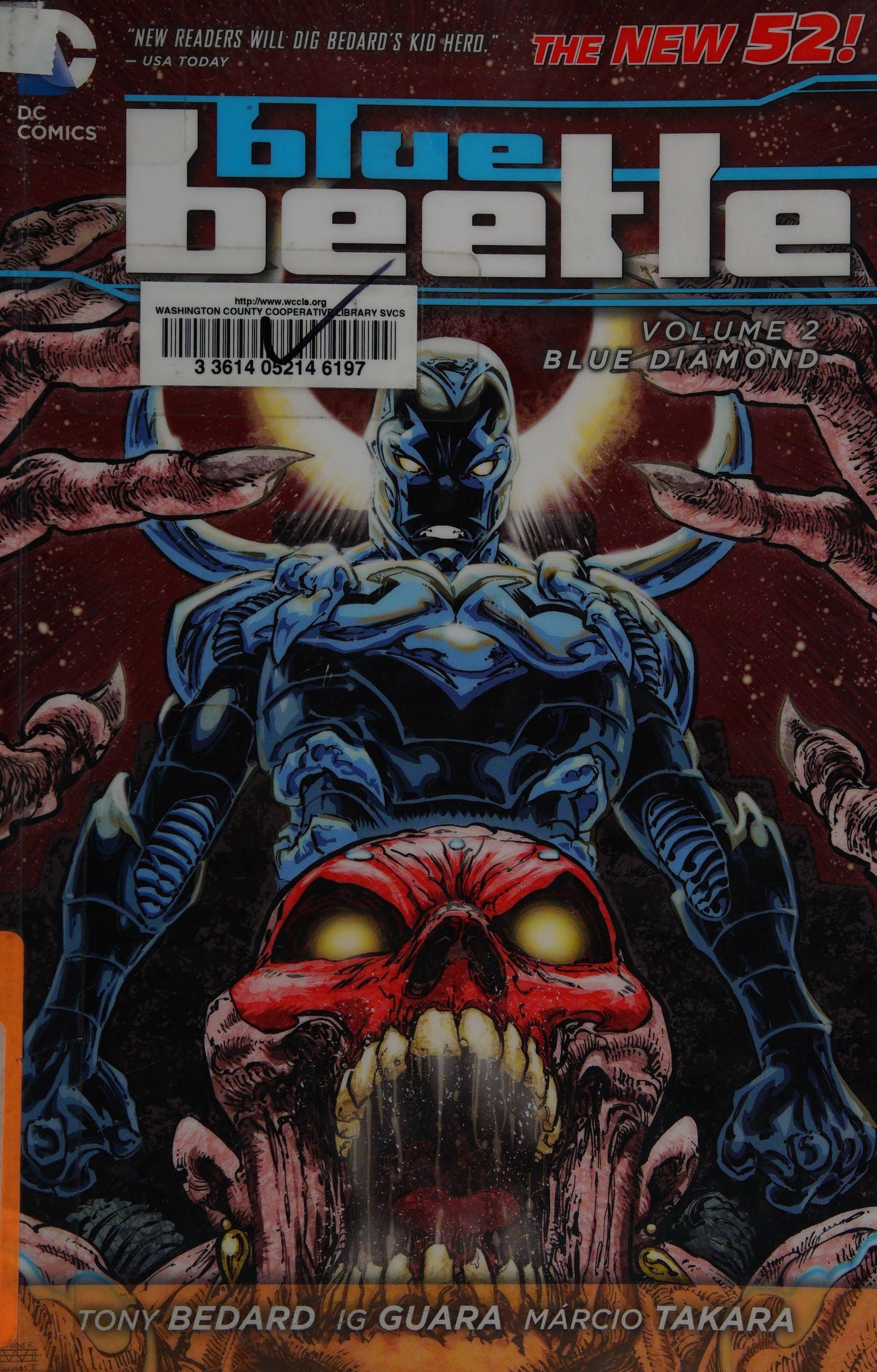 Blue Beetle #2 cover