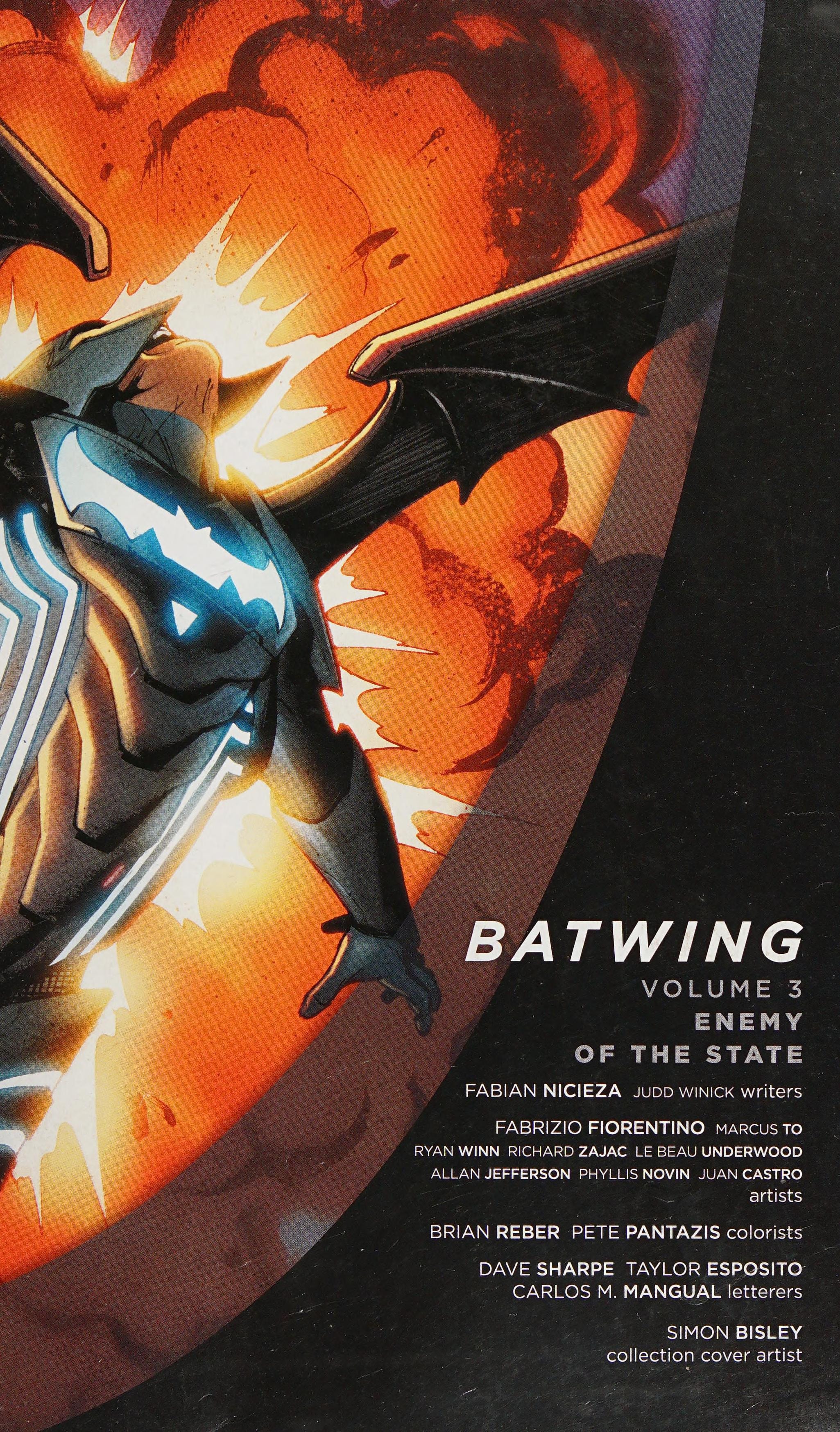 Batwing #3 cover