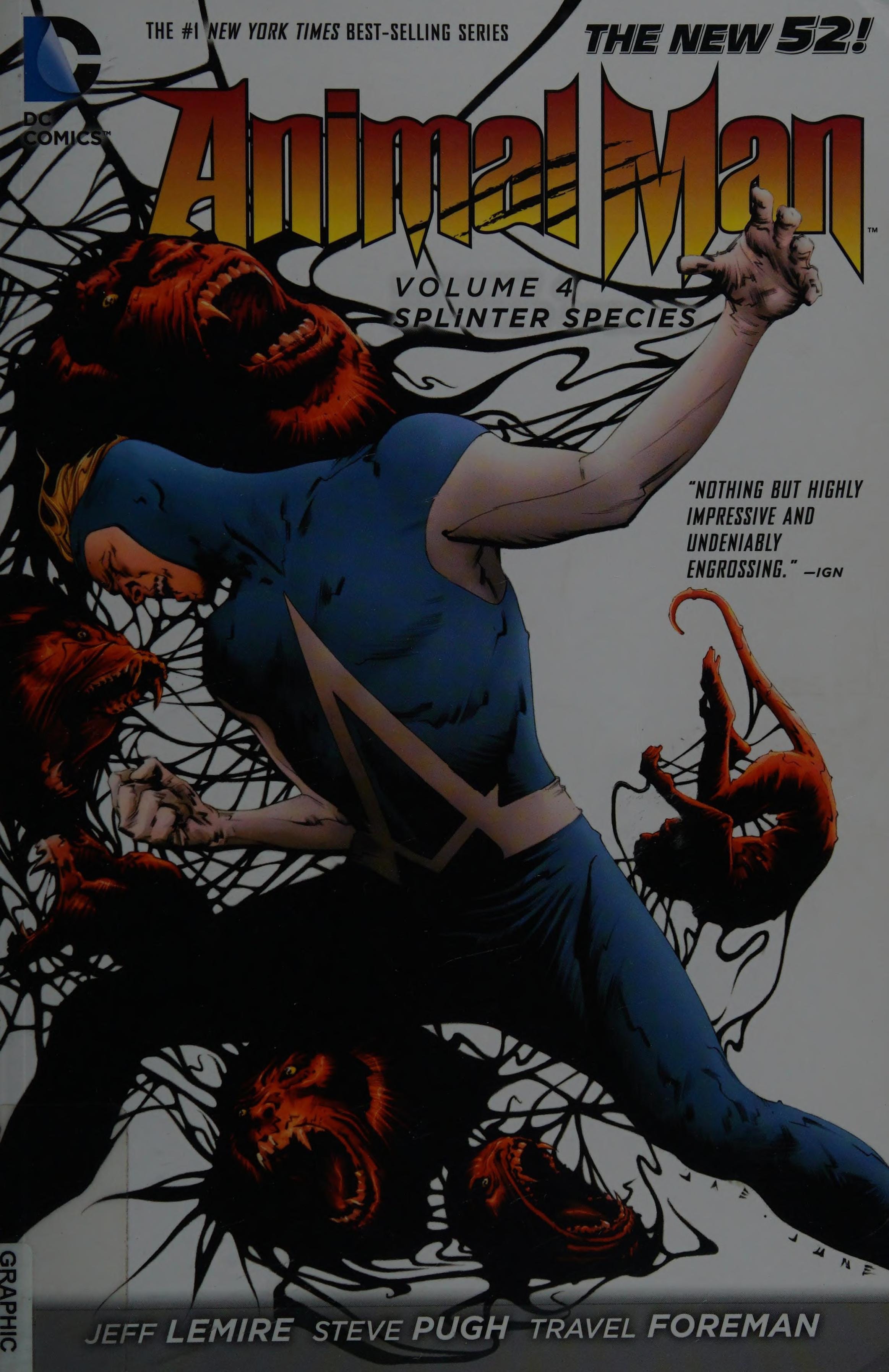 Animal Man #4 cover