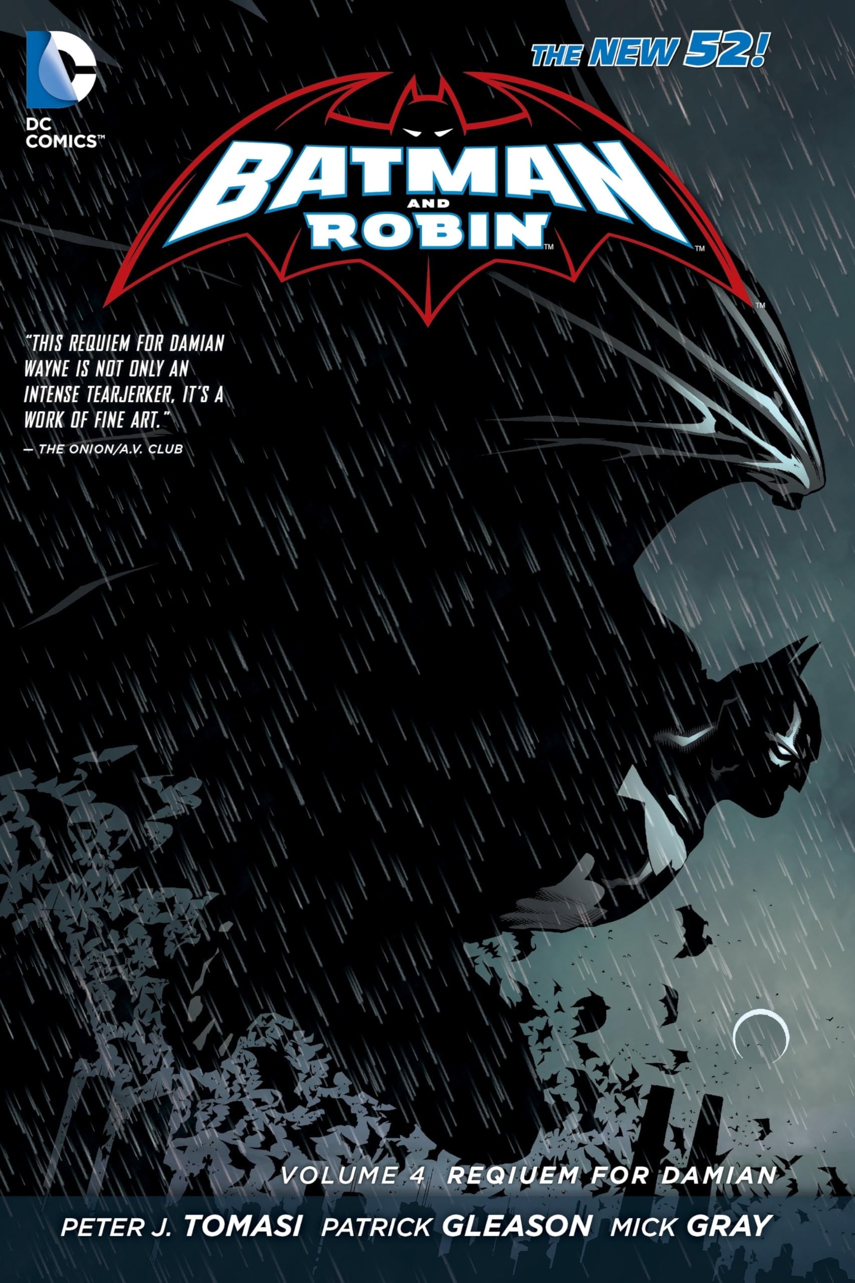 Batman and Robin #4 cover
