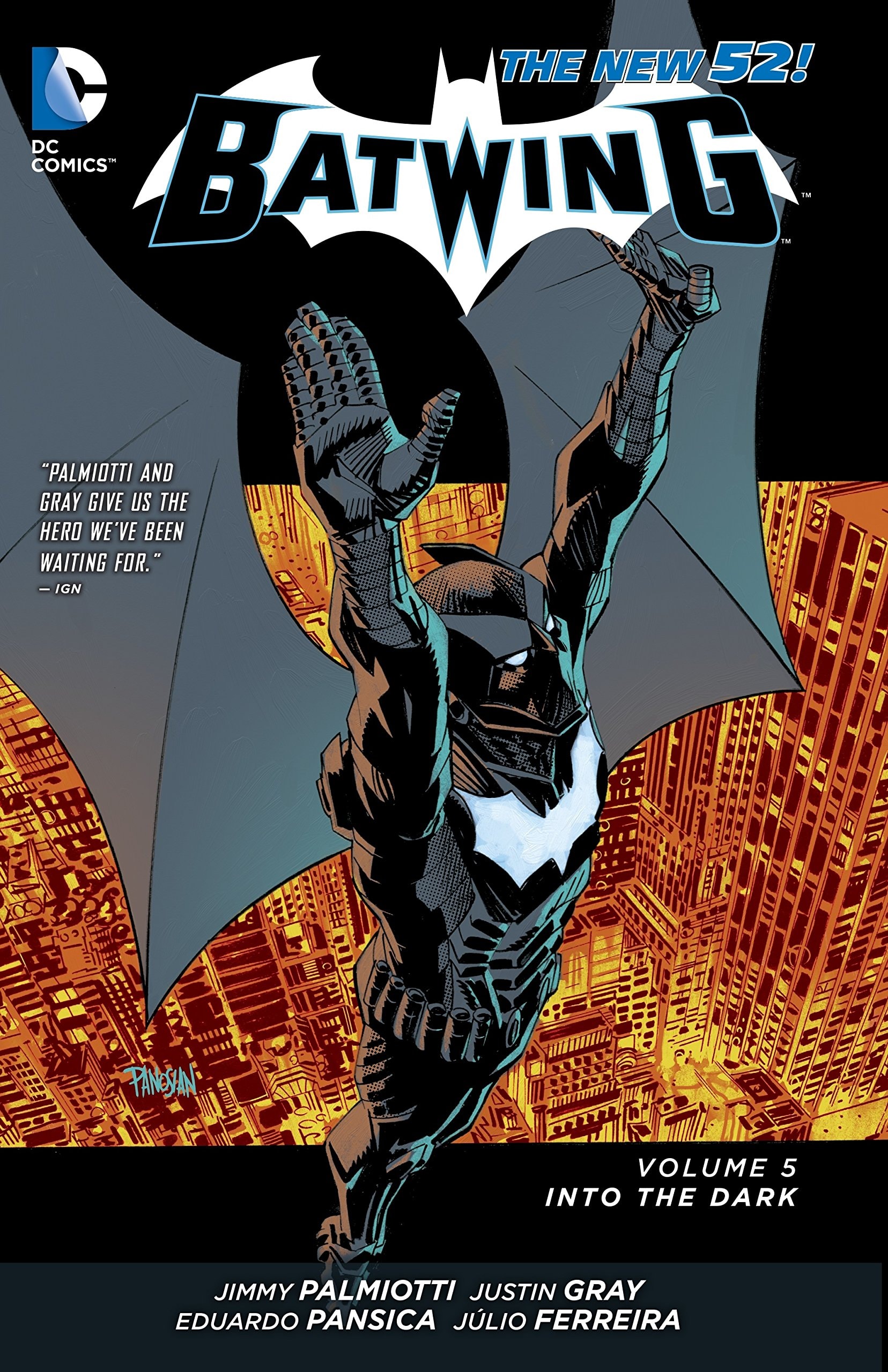 Batwing #5 cover