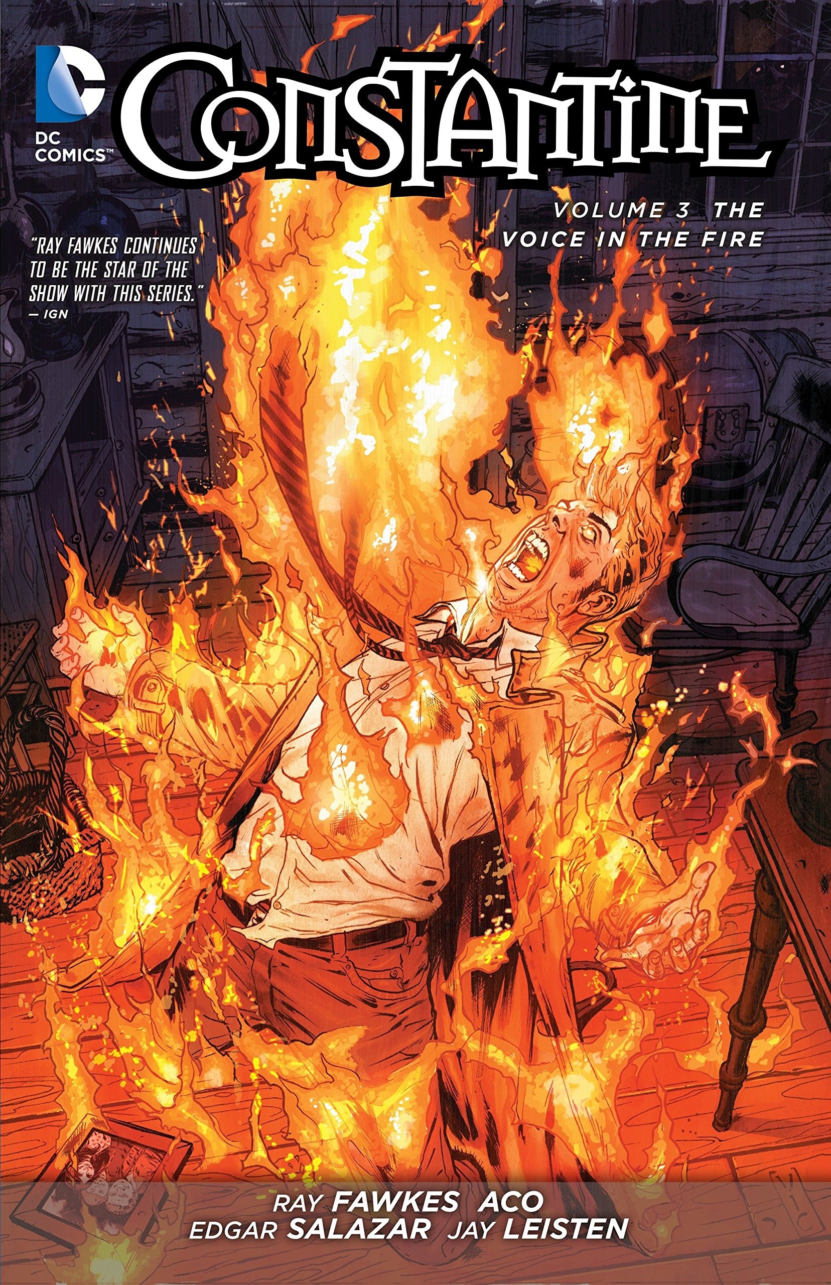Constantine #3 cover