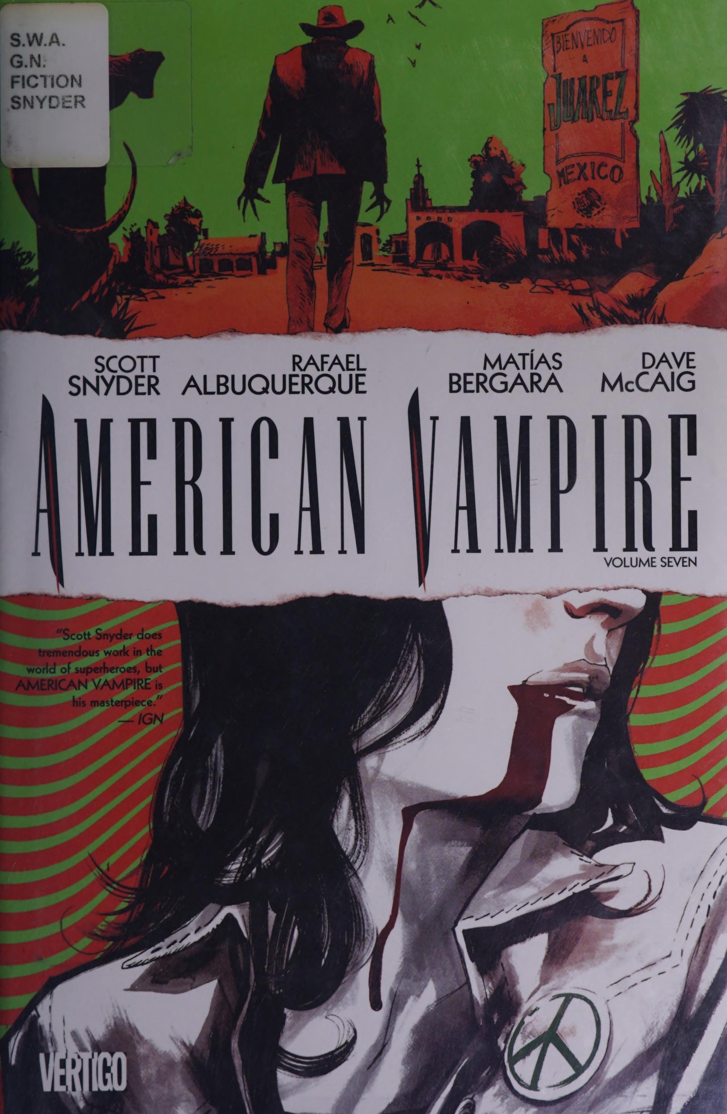 American Vampire #7 cover
