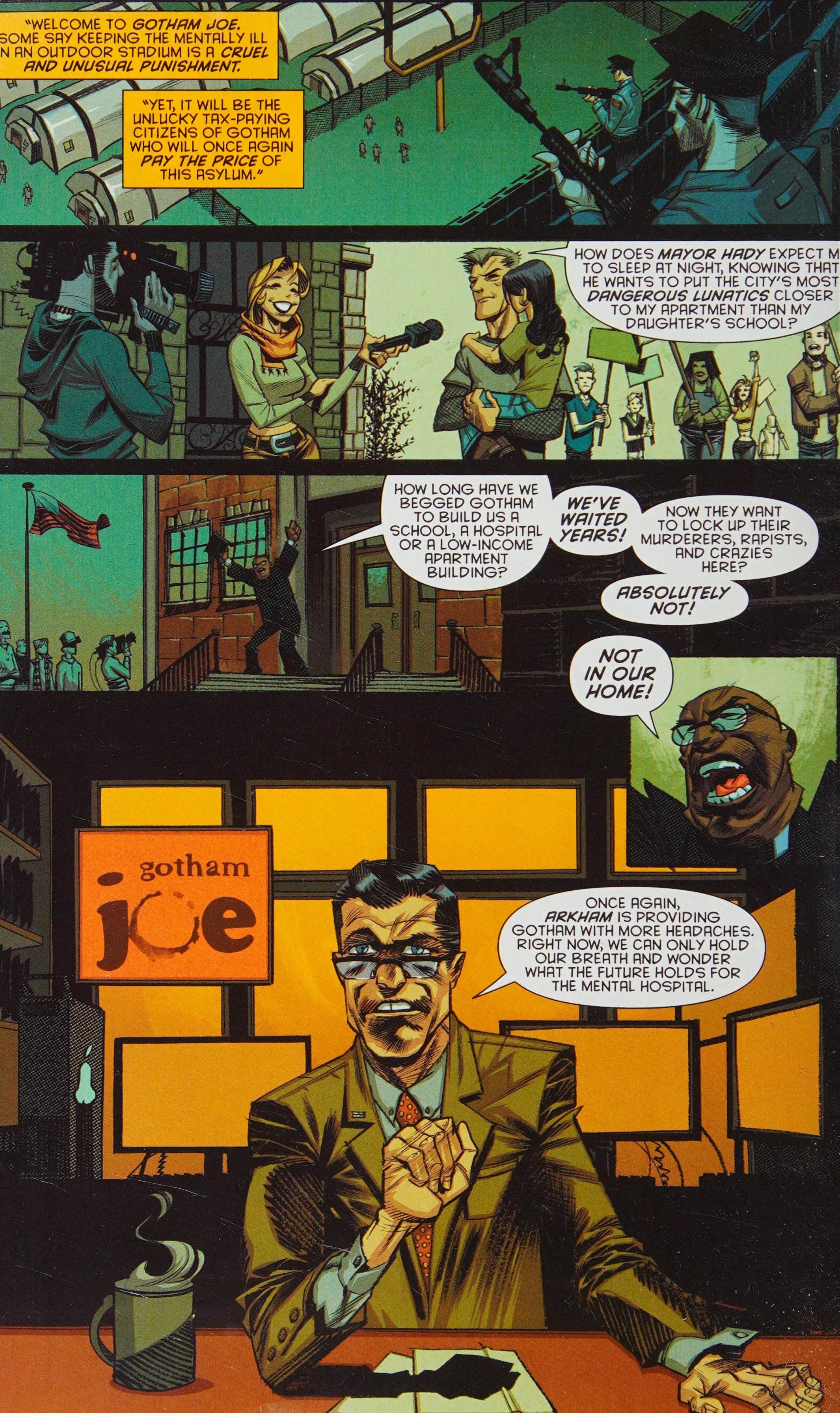 Arkham Manor #[nn] cover