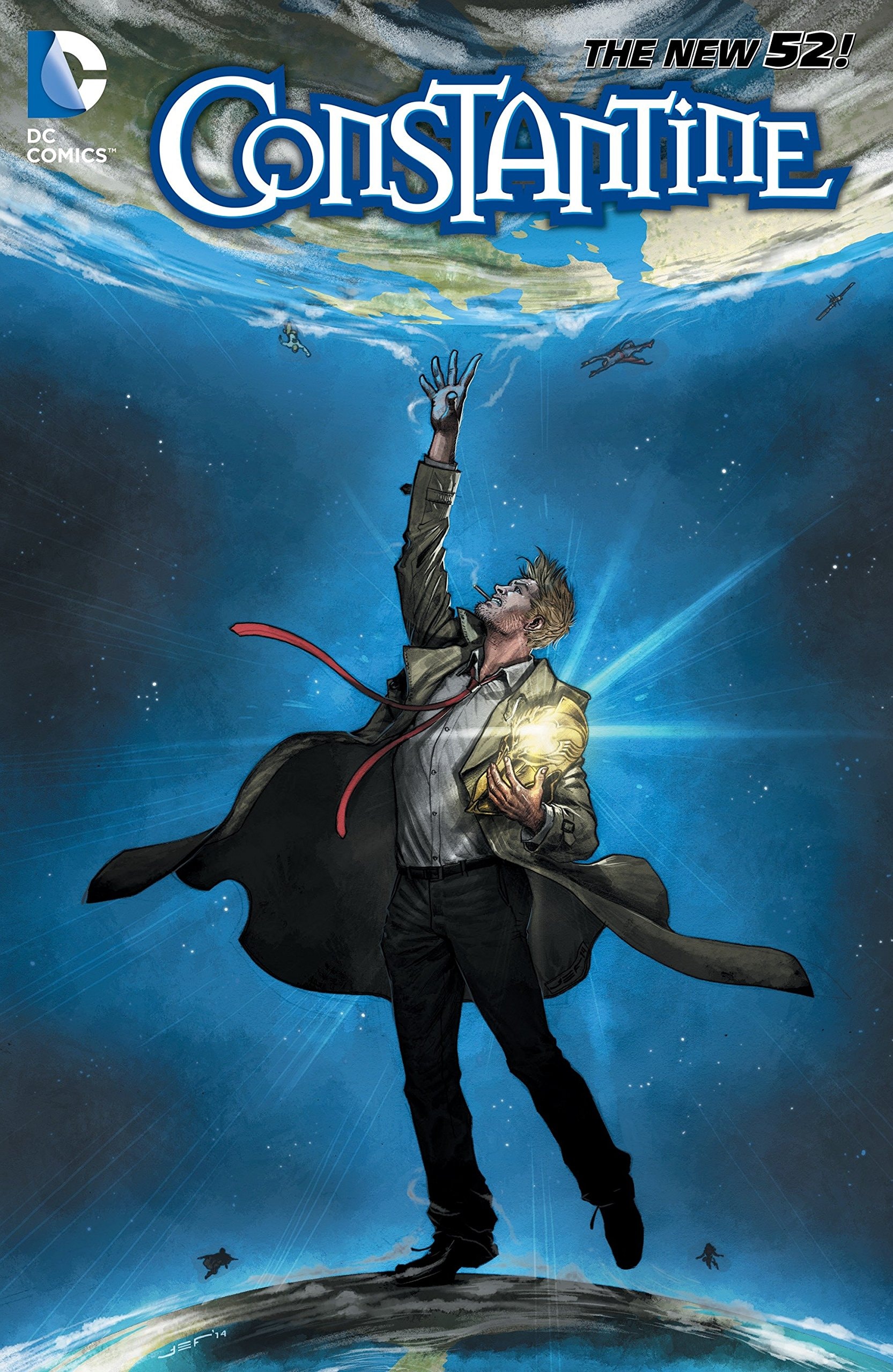 Constantine #4 cover