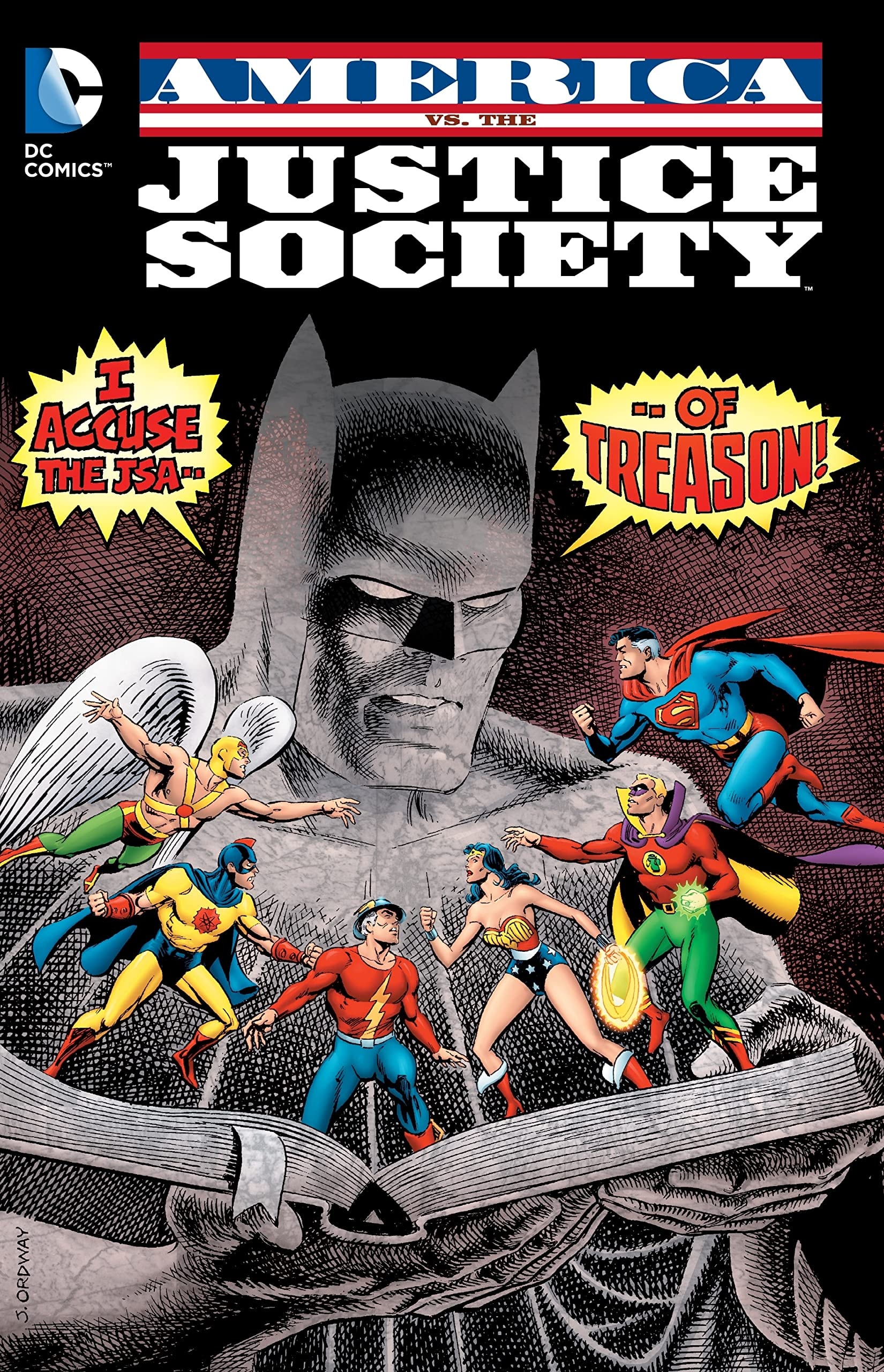 America vs. the Justice Society #[nn] cover