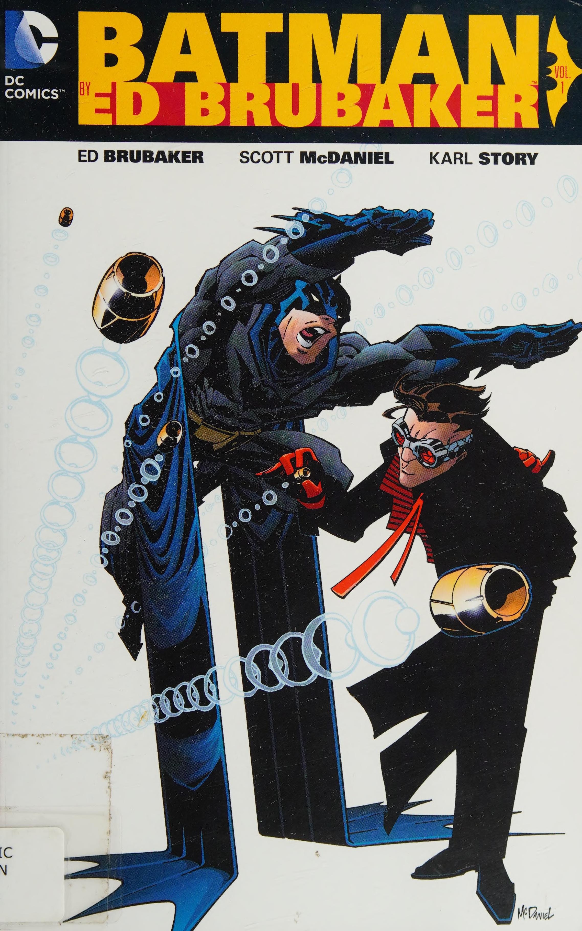 Batman by Ed Brubaker #1 cover