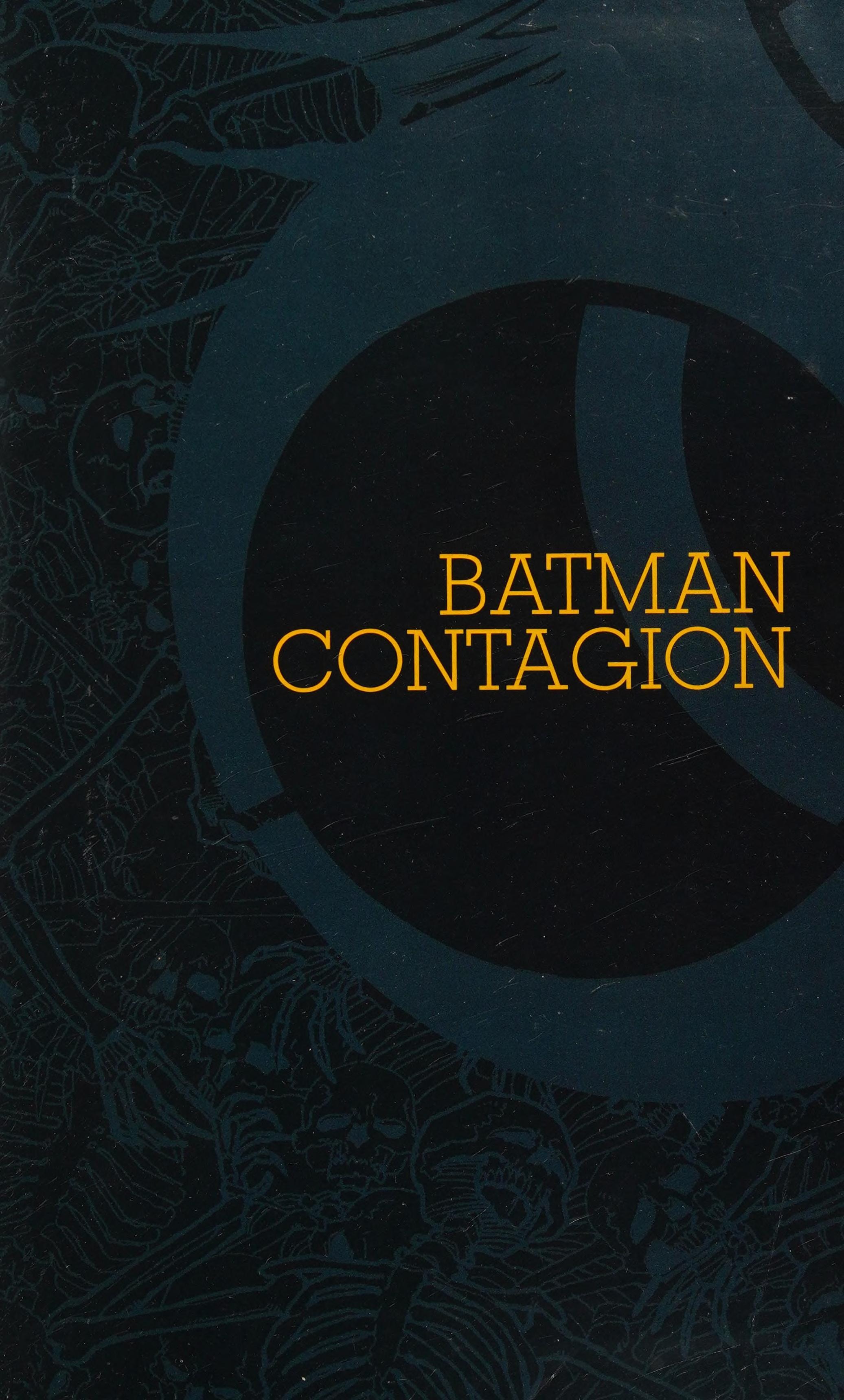 Batman: Contagion #[nn] cover