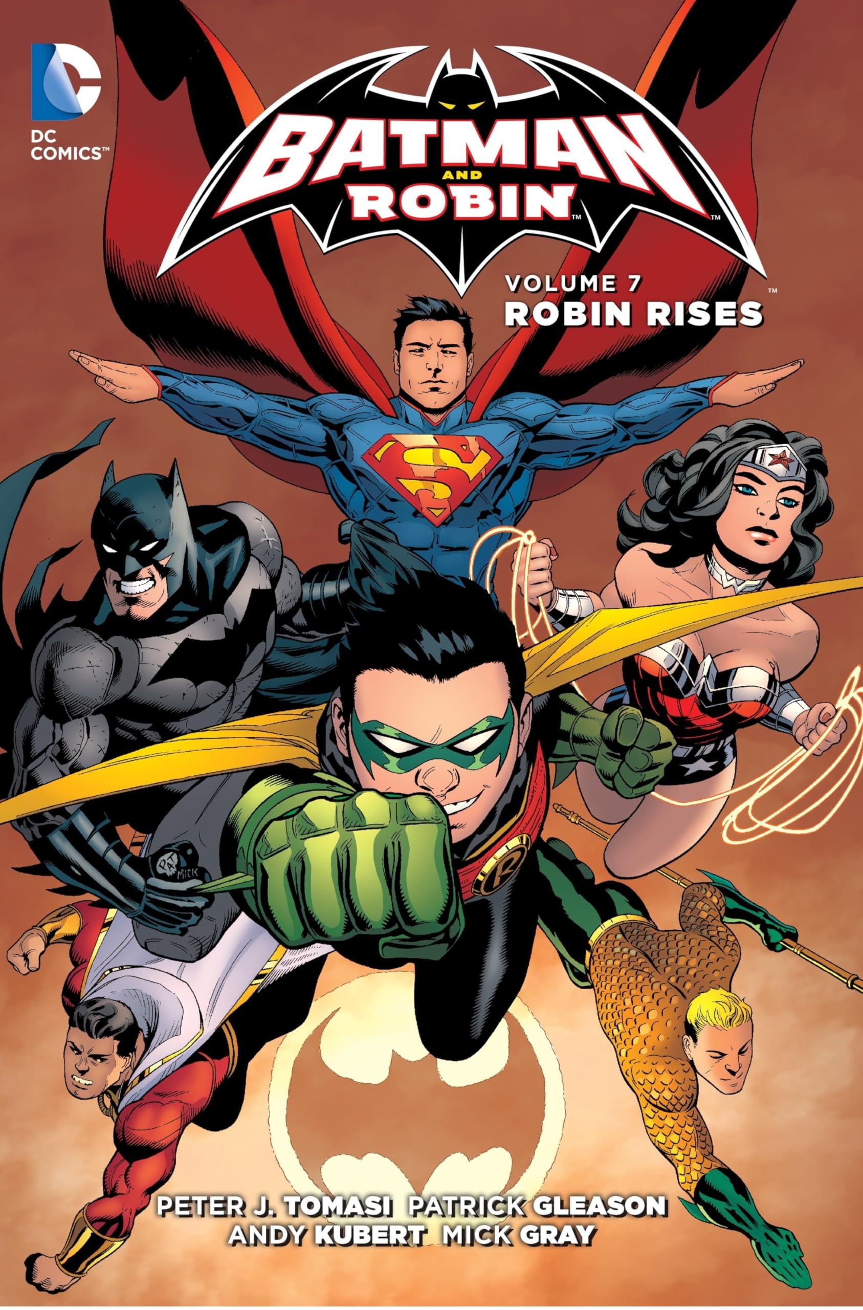 Batman and Robin #7 cover