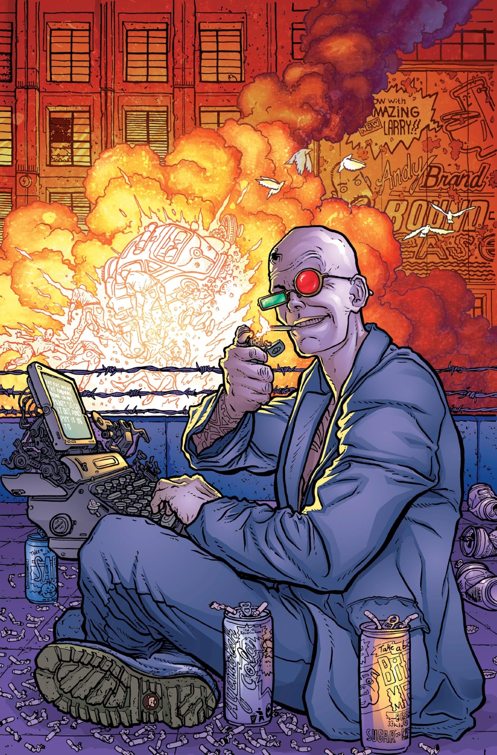 Absolute Transmetropolitan #2 cover