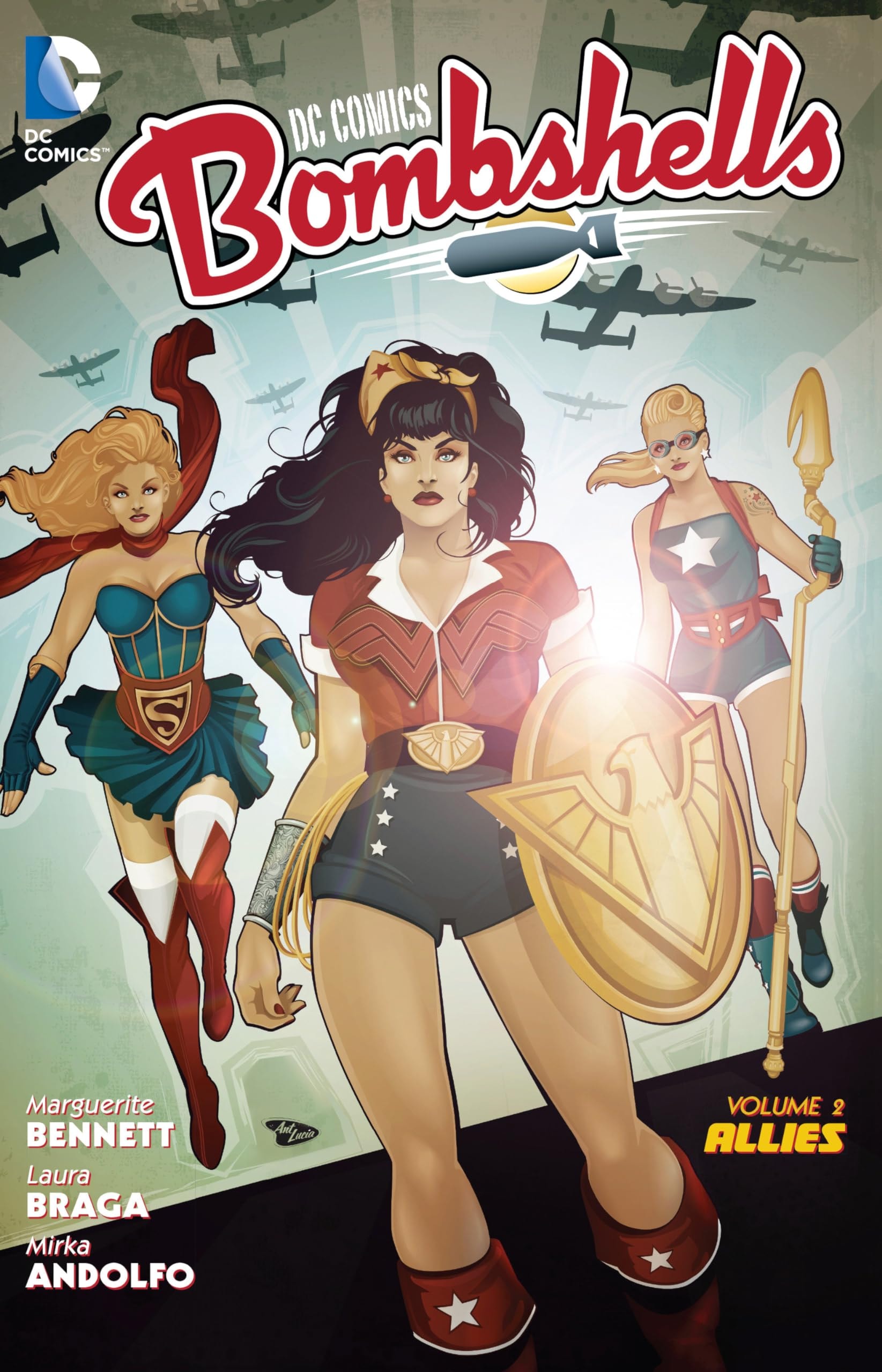 DC Comics: Bombshells #2 cover