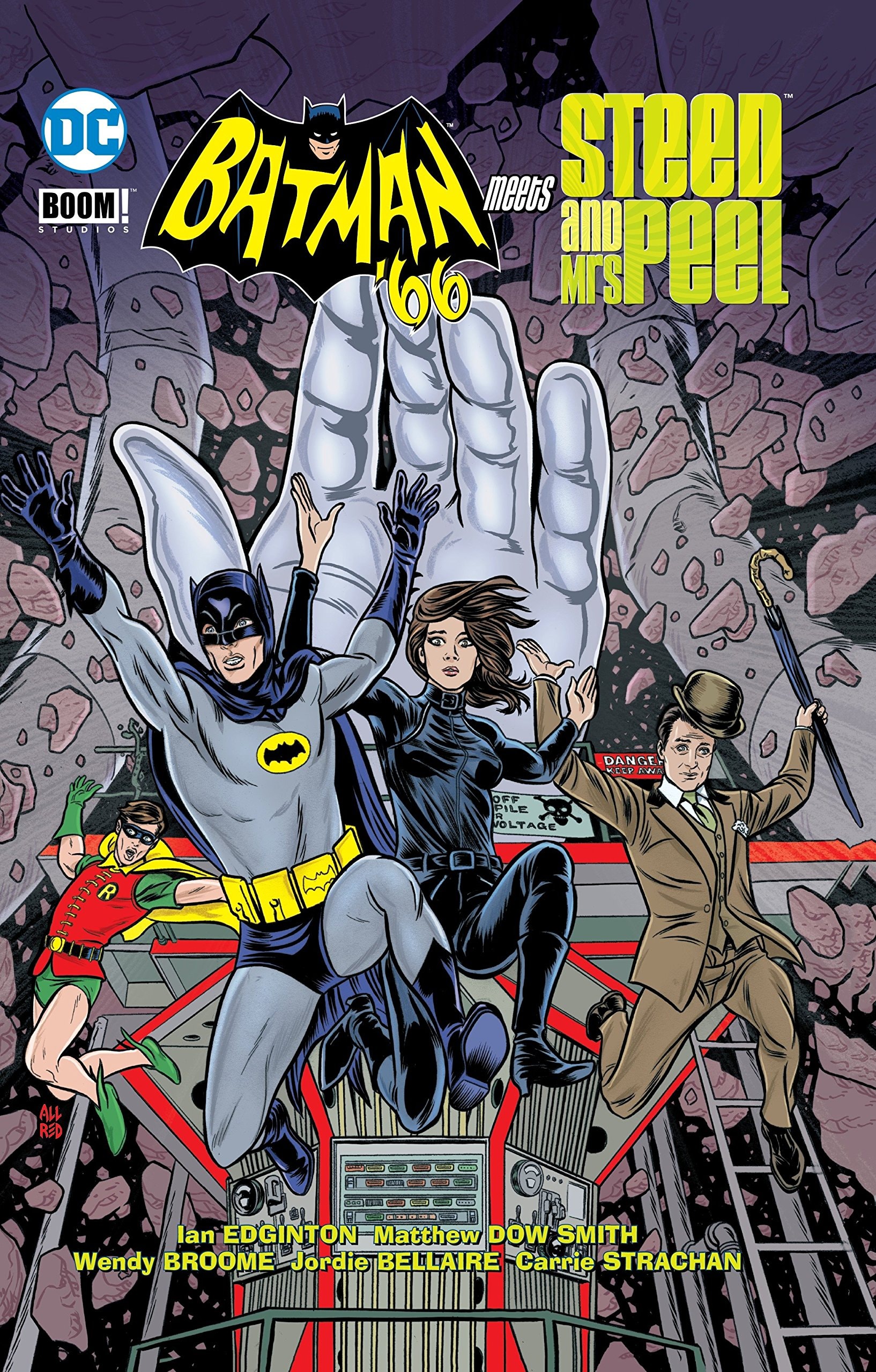 Batman '66 Meets Steed and Mrs. Peel #[nn] cover