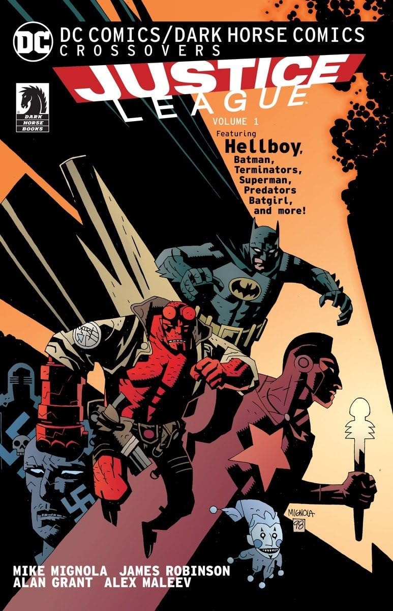 DC Comics / Dark Horse Comics: Justice League #1 cover