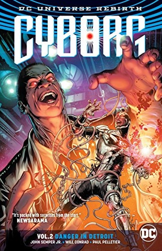 Cyborg #2 cover
