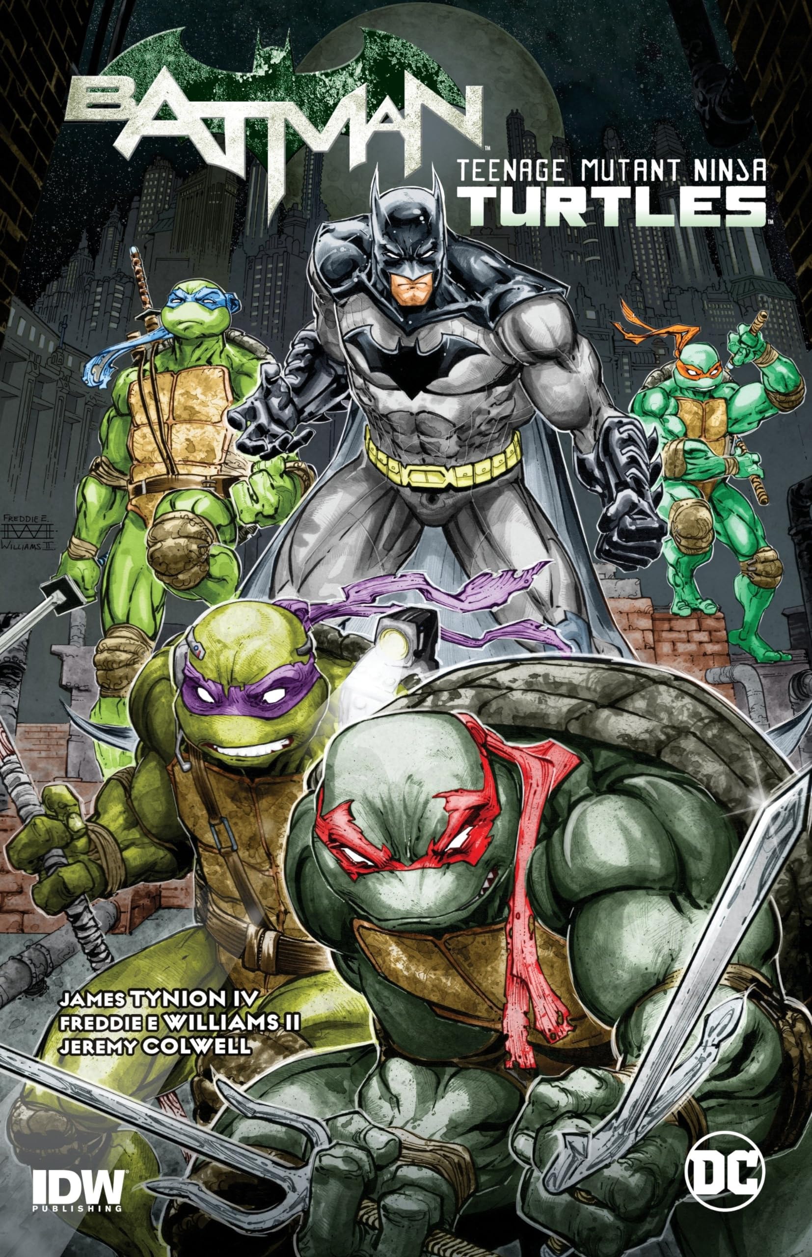 Batman / Teenage Mutant Ninja Turtles #1 cover