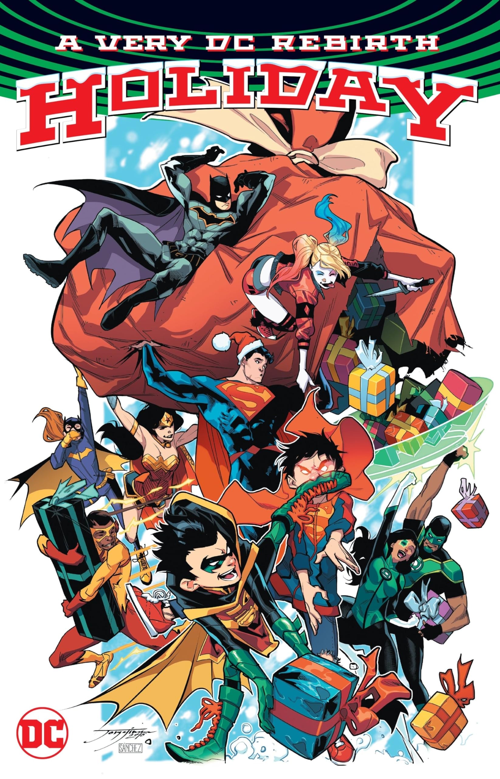 A Very DC Rebirth Holiday #[nn] cover
