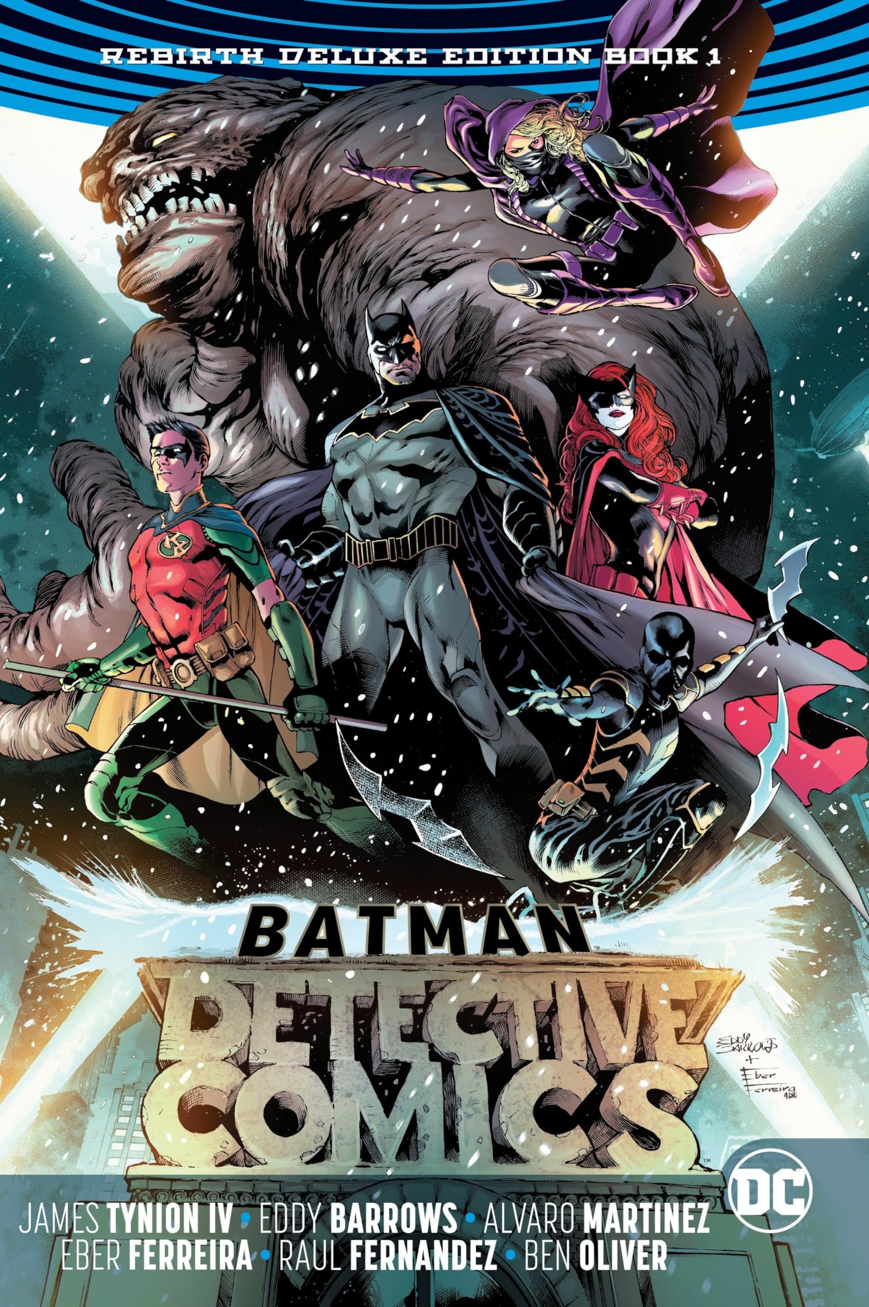 Batman: Detective Comics - Rebirth Deluxe Edition #1 cover