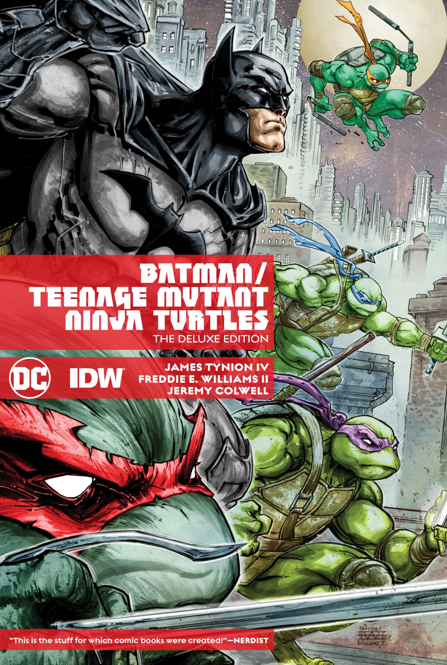 Batman / Teenage Mutant Ninja Turtles: The Deluxe Edition #[nn] cover