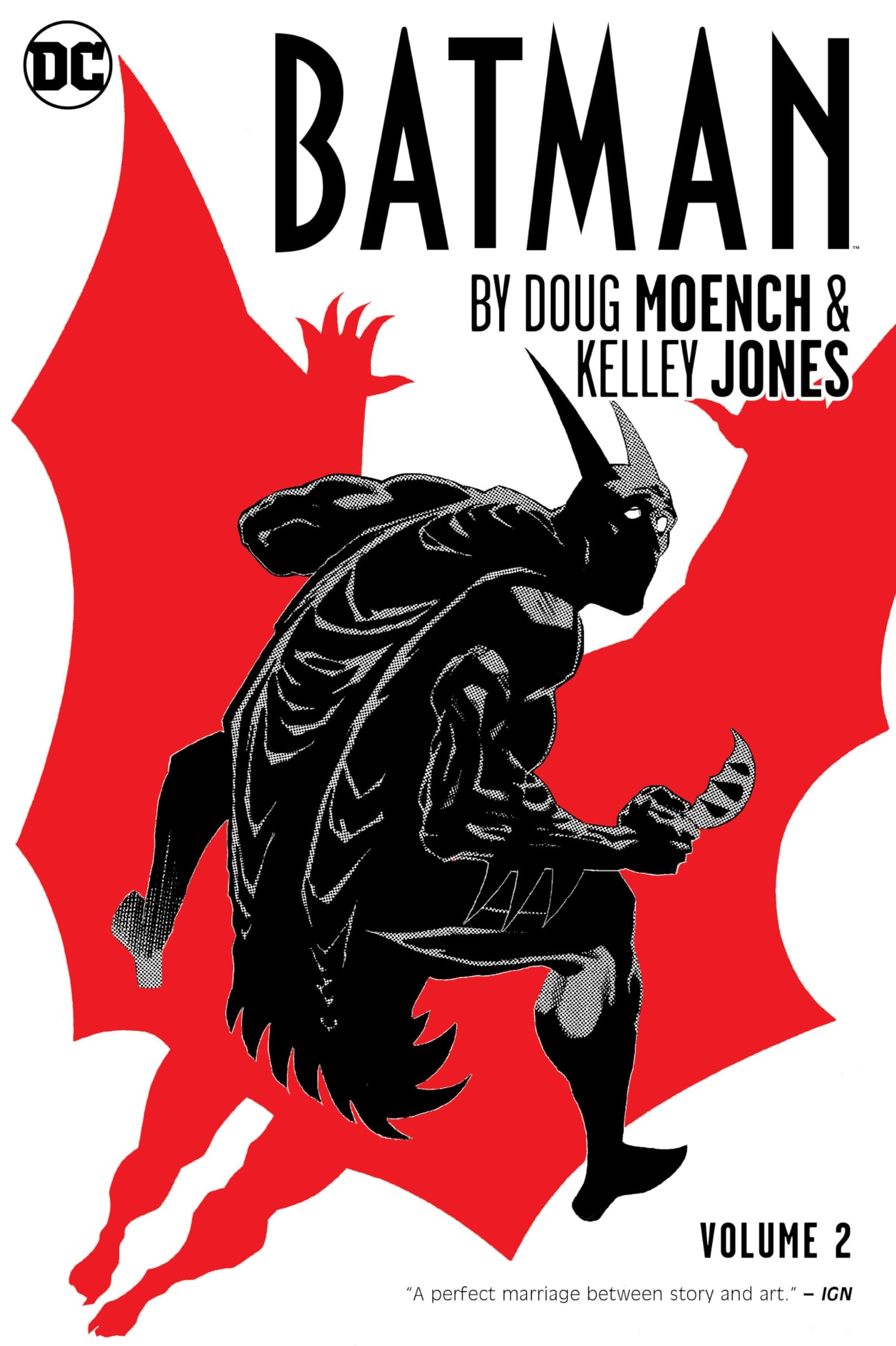 Batman by Doug Moench & Kelley Jones #2 cover