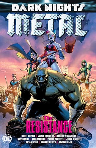 Dark Nights: Metal - The Resistance #[nn] cover