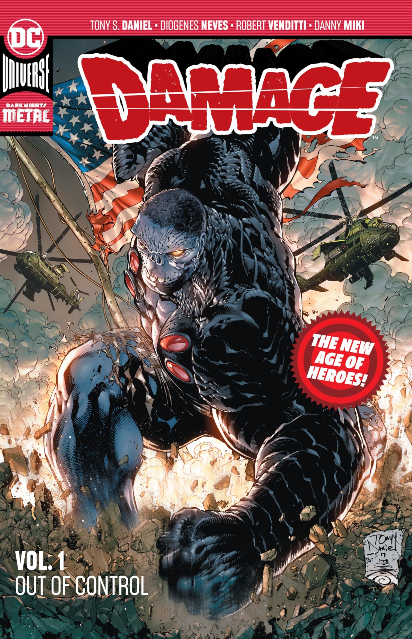 Damage #1 cover